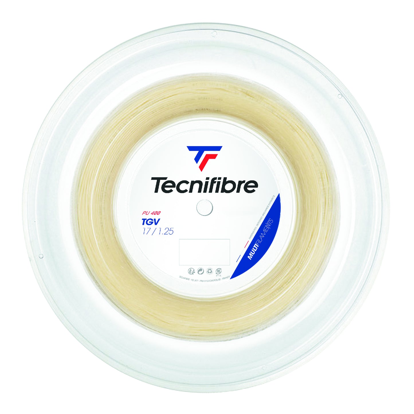 Tecnifibre TGV 200m String Reel-Ecru