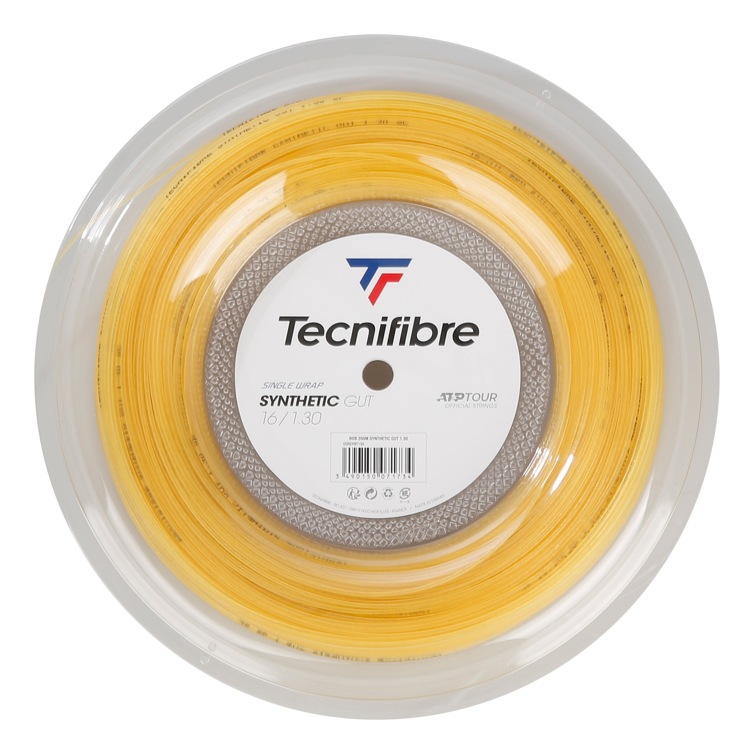 Tecnifibre Synthetic Gut 200m String Reel-Yellow