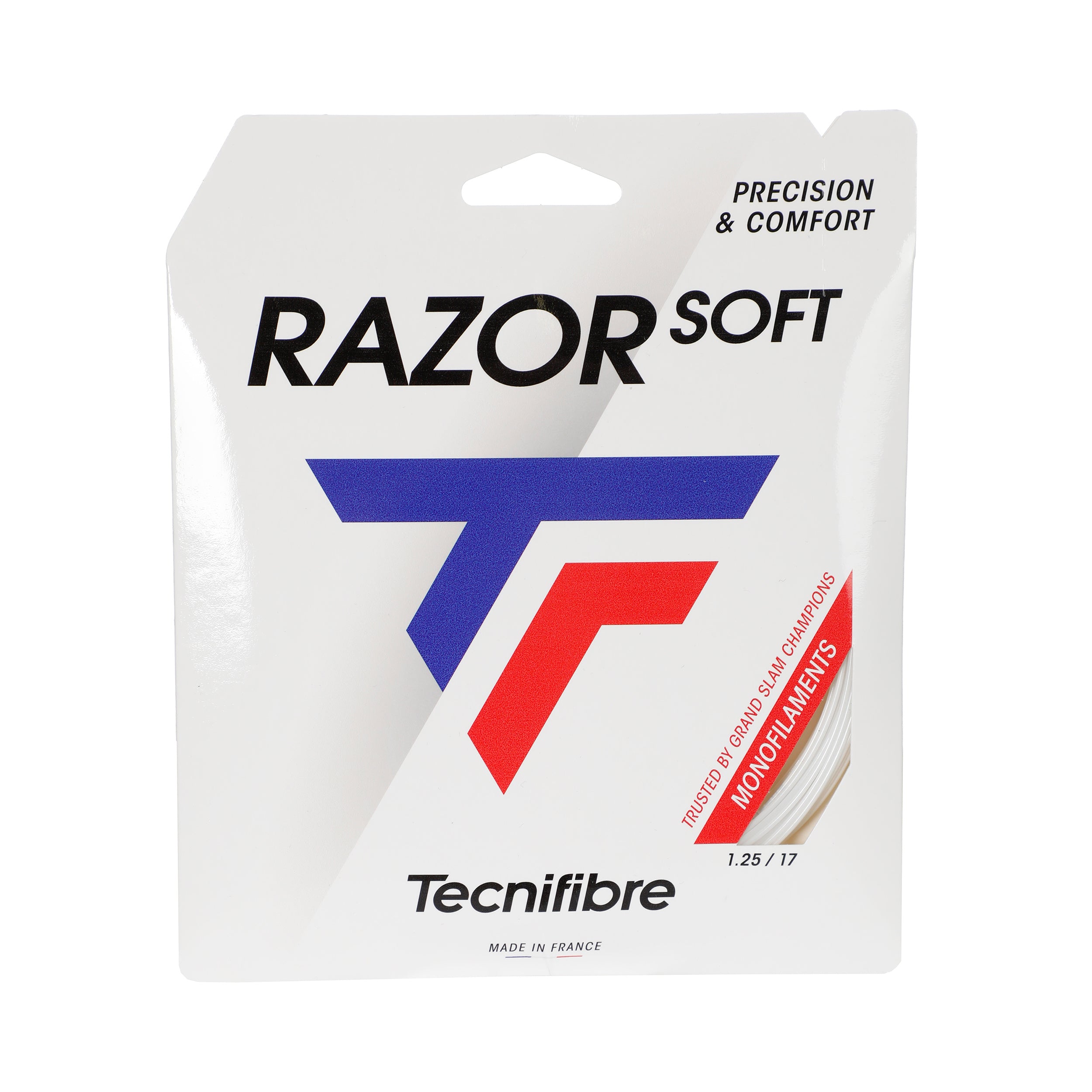 Tecnifibre Razor Soft 12m String Set-White