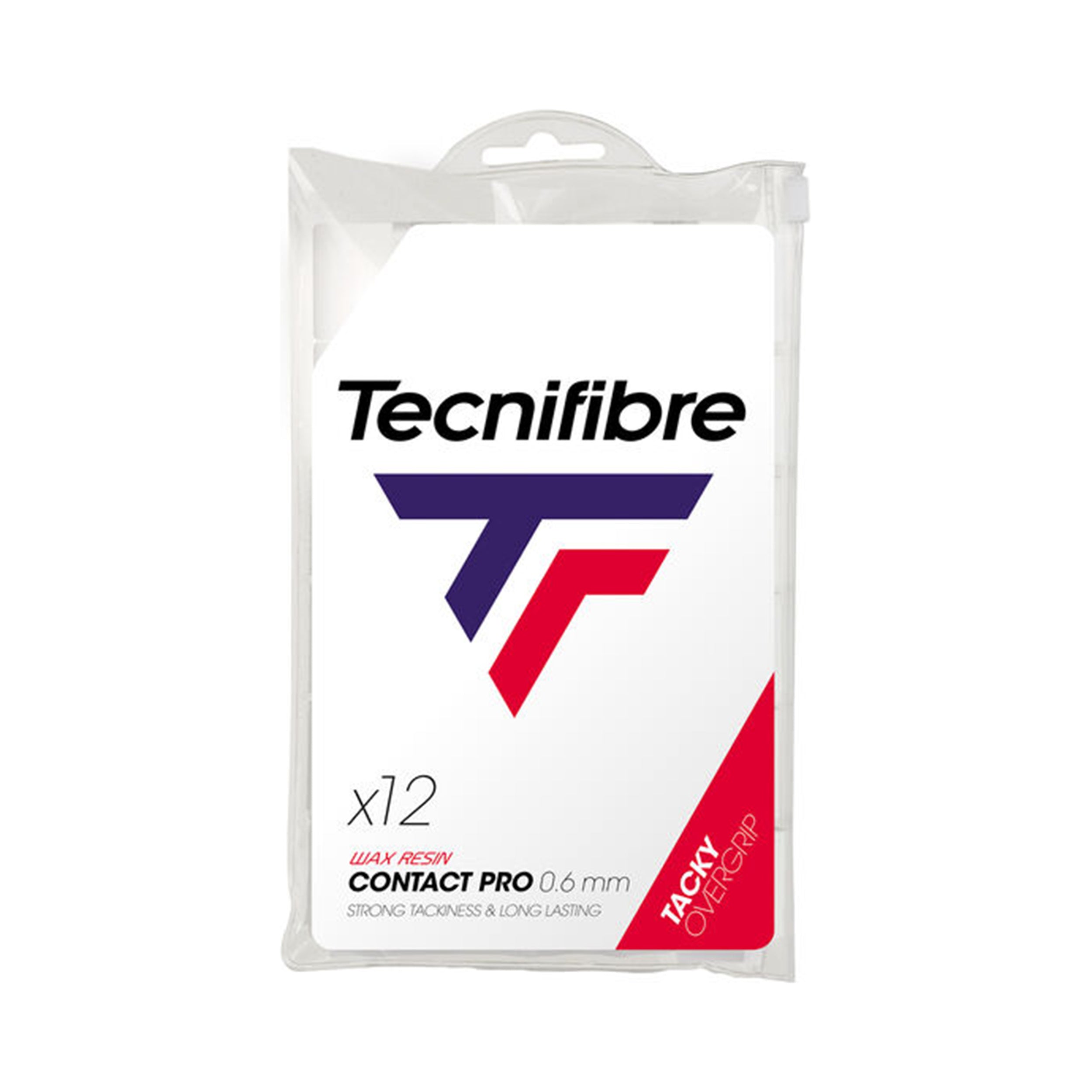 Tecnifibre Pro Contact 12 Pack-White