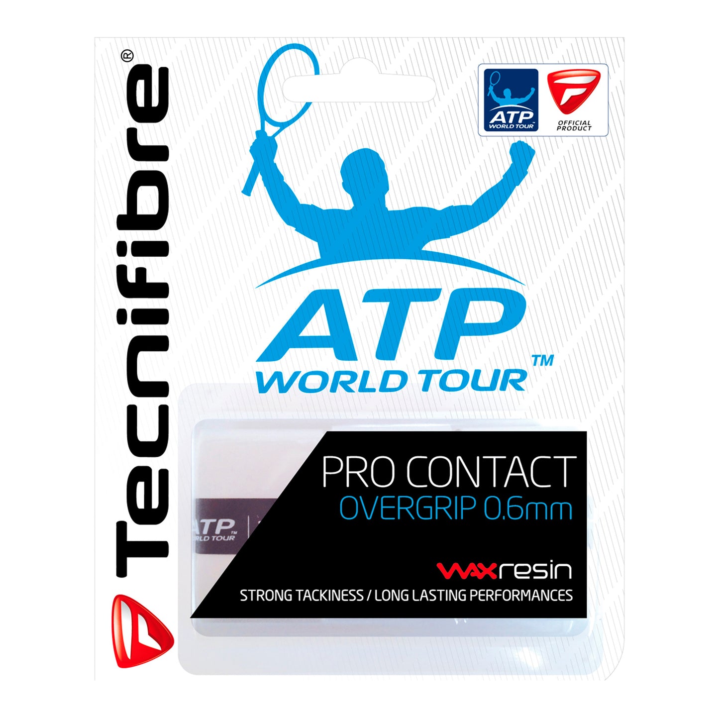 Tecnifibre Contact Pro Weiss 3er Pack-Weiß