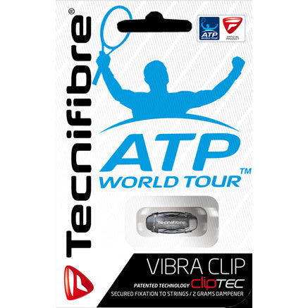 Tecnifibre Vibra Clip Dampener 1 Pack-Transparent