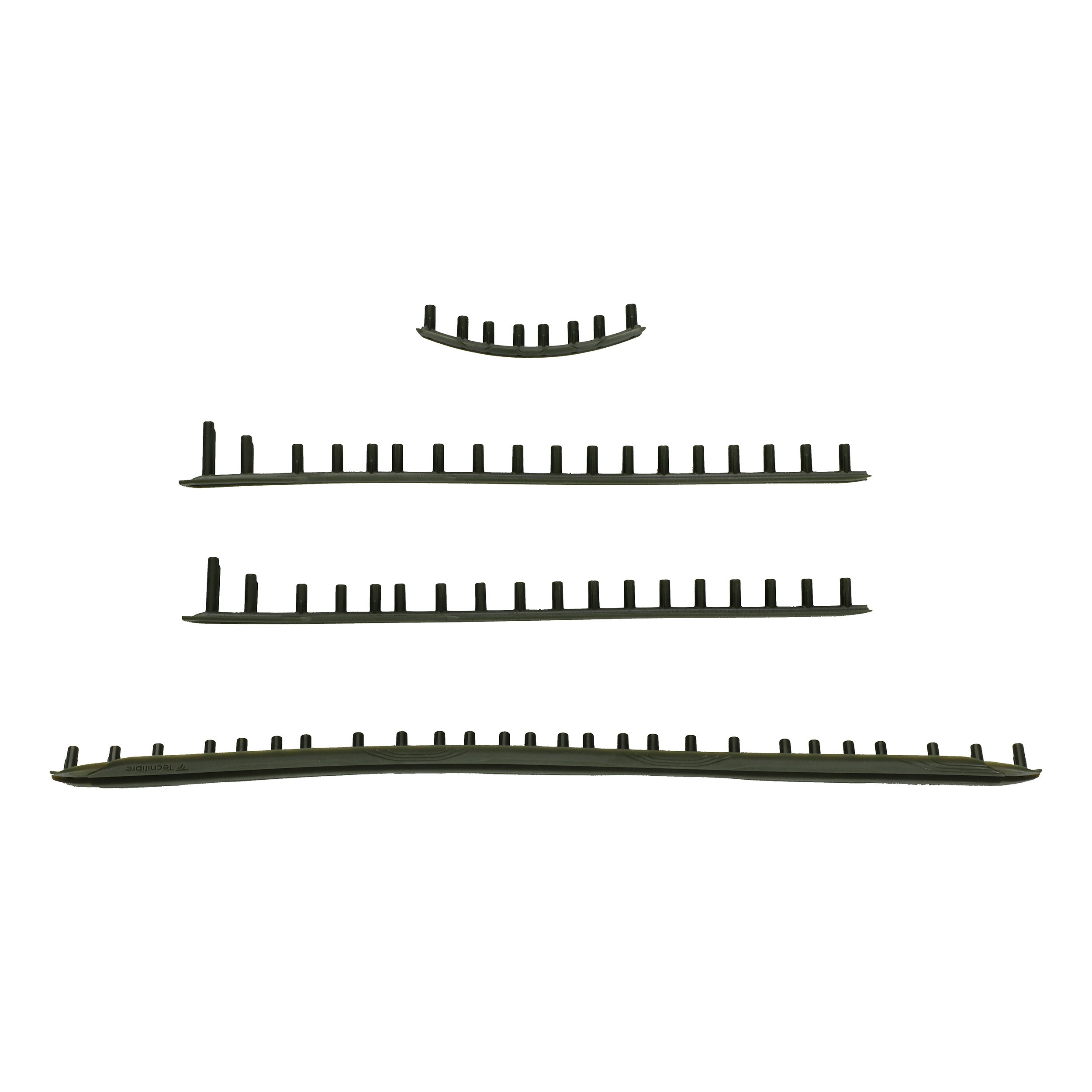 Tecnifibre T-Fight TF-40 16/19 Khaki Grommet Set-Black