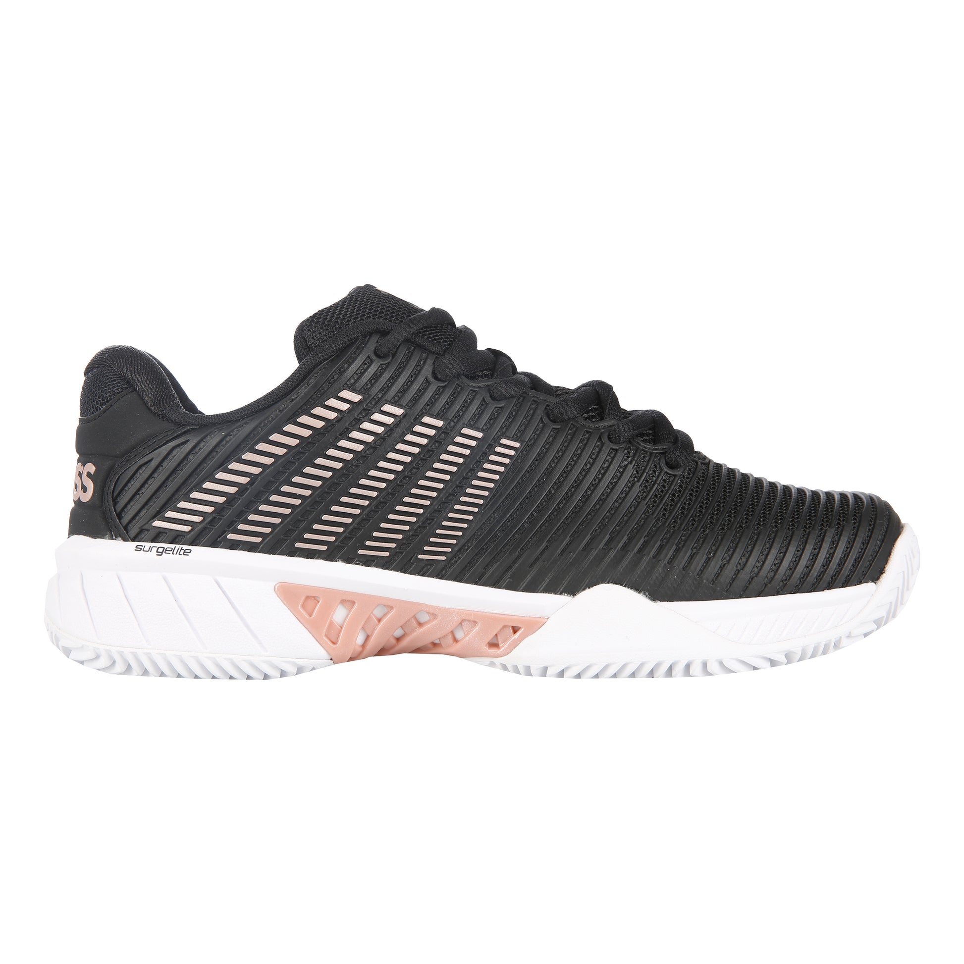 K-Swiss Hypercourt Express 2 Clay Court Shoe Women-Black,Gold