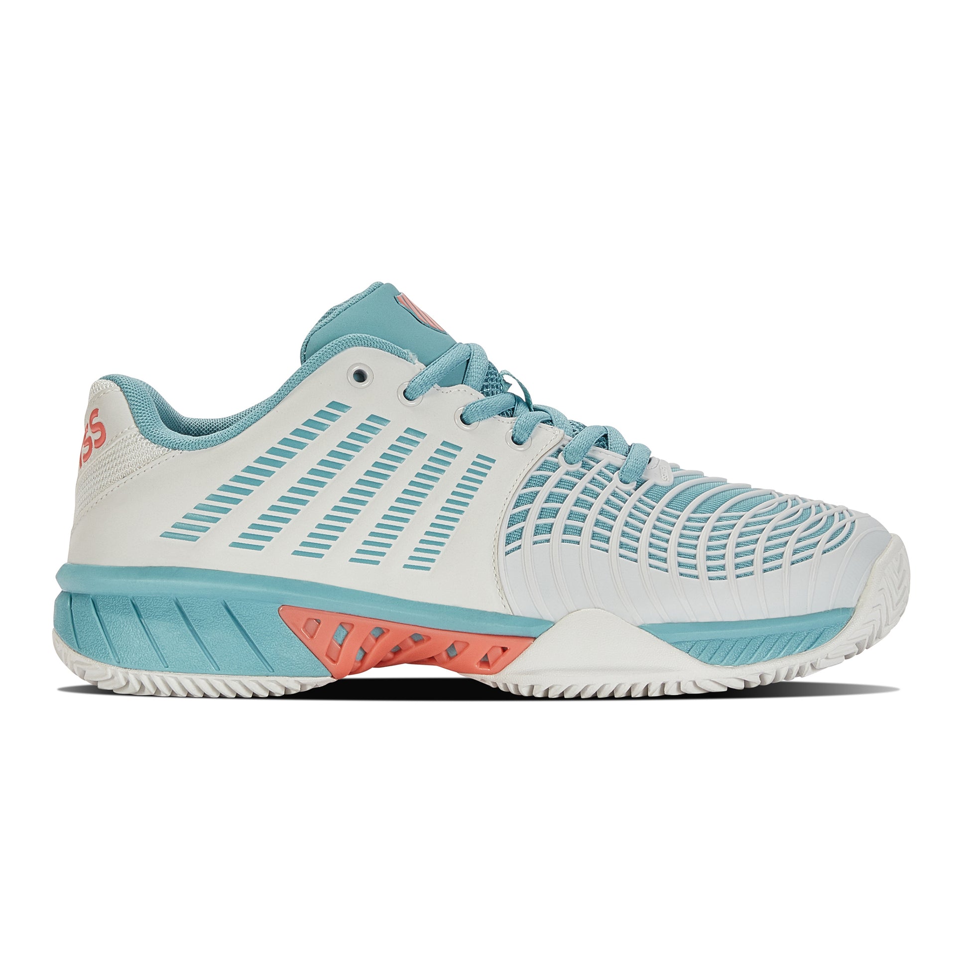 K-Swiss Express Light 3 Sandplatzschuh Damen - weiß, mint