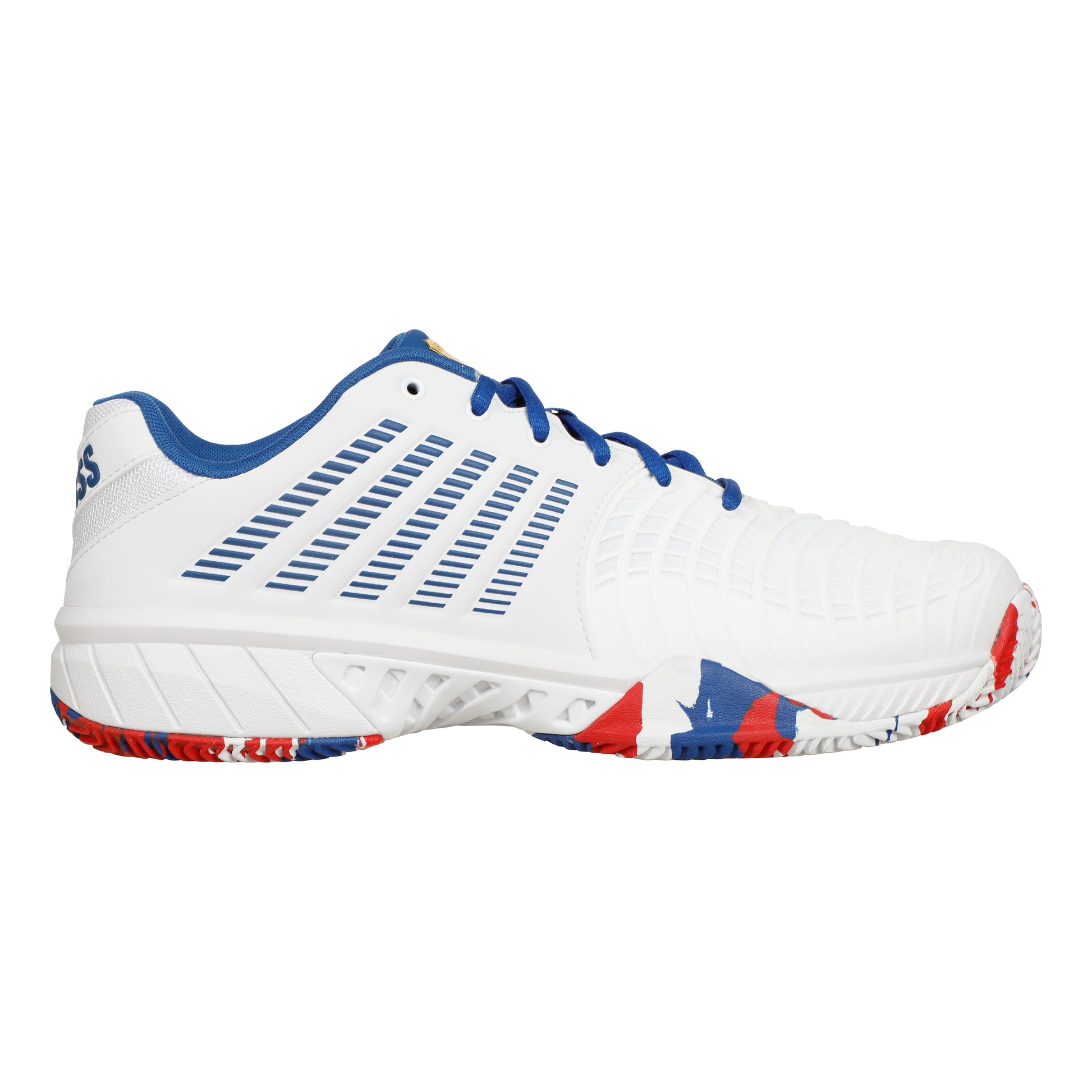 K-Swiss Express Light 3 Sandplatzschuh Herren - weiß, blau