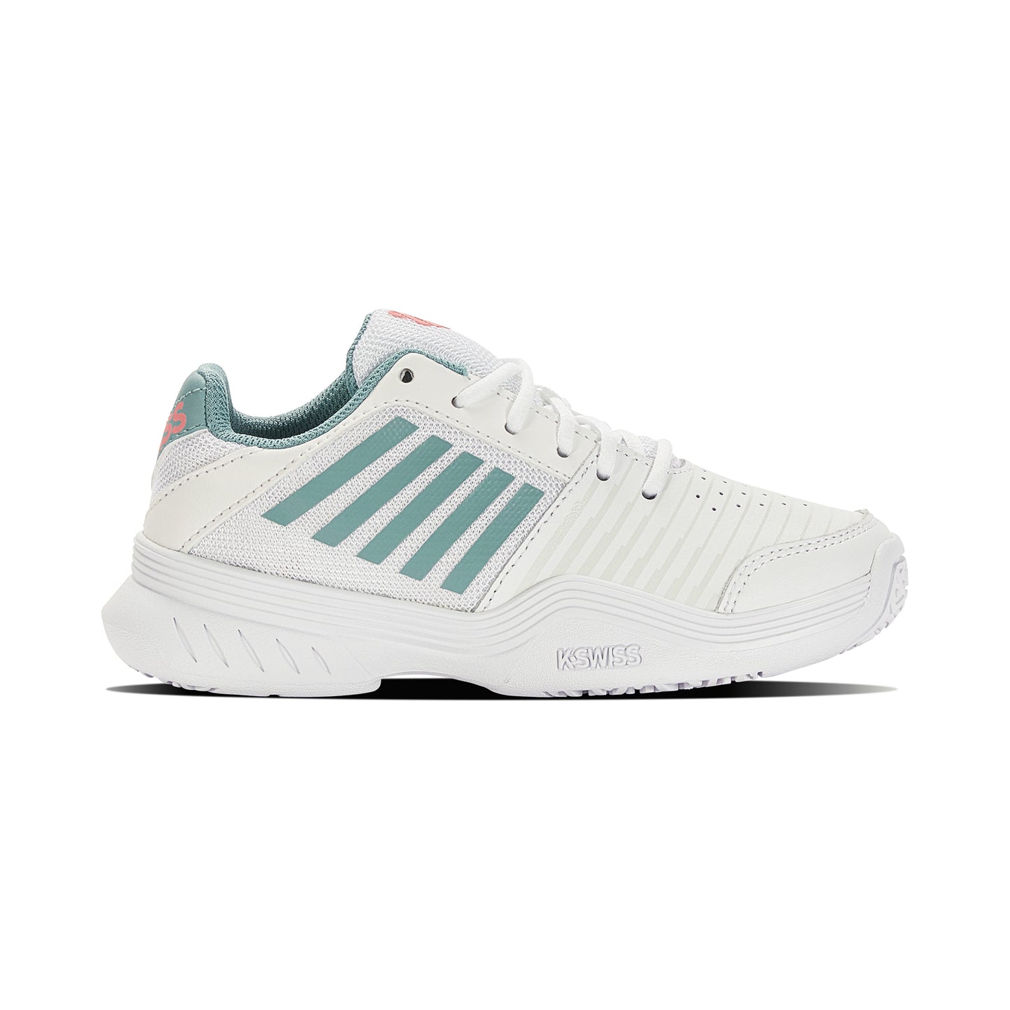 K-Swiss Court Express Omni All Court Shoe Kids-White,Blue
