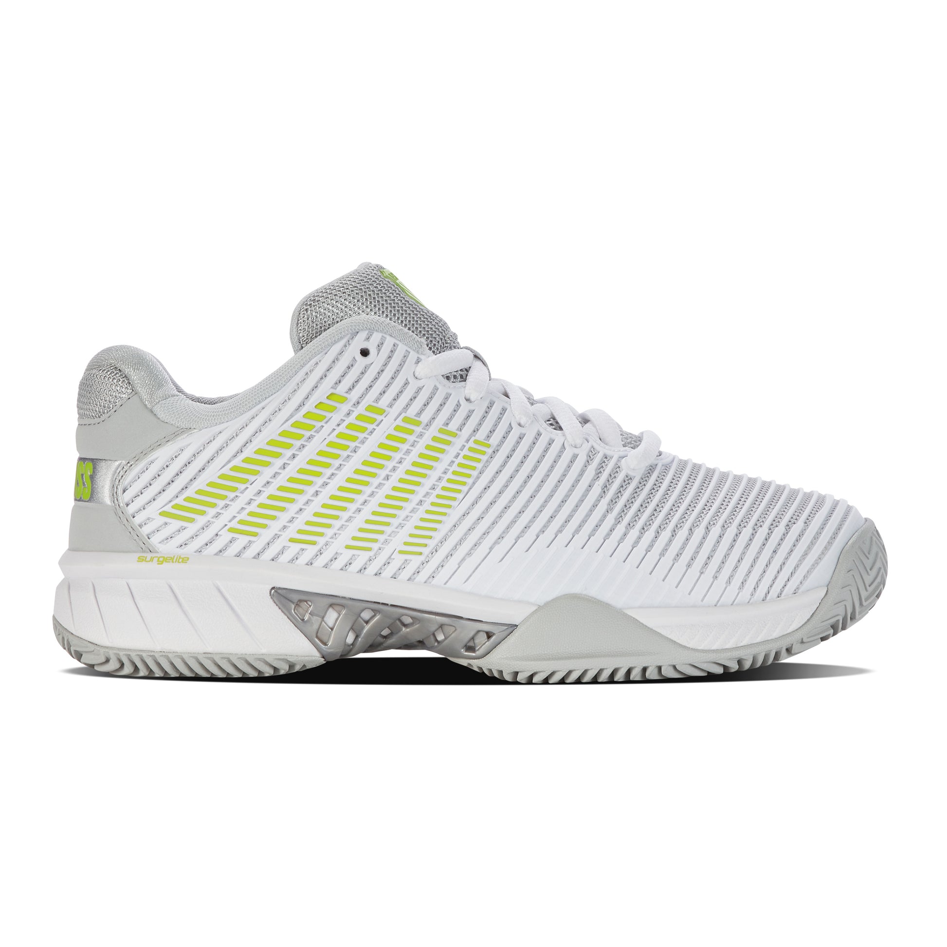 K-Swiss Hypercourt Express 2 CLAY Clay Court Shoe Women-White,Lightgrey