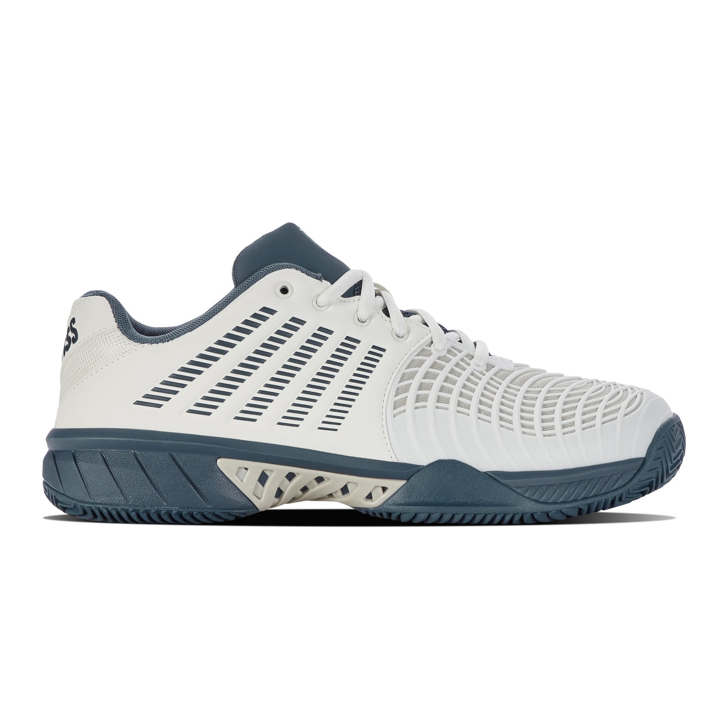 K-Swiss Express Light 3 Sandplatzschuh Herren - weiß, petrol