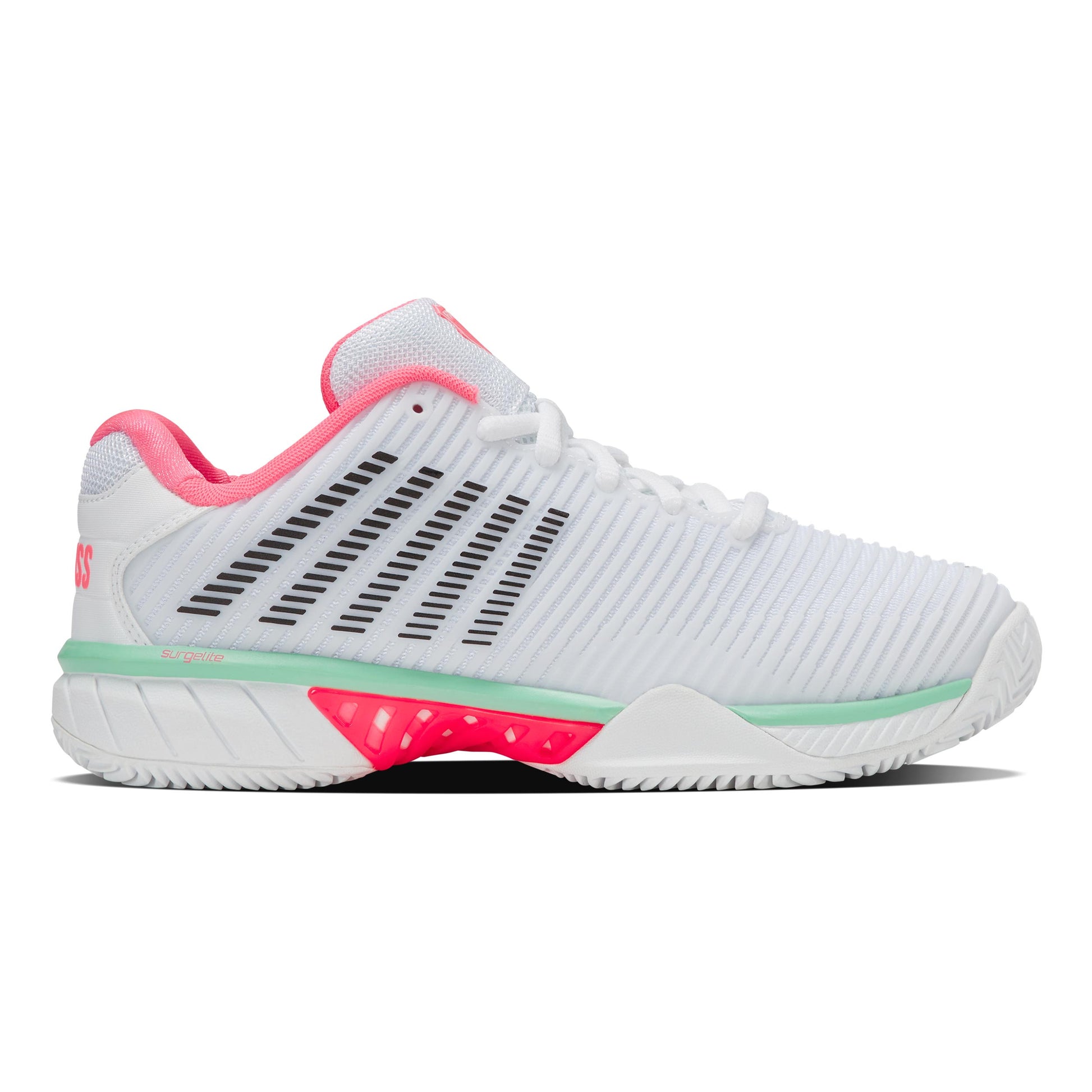 K-Swiss Hypercourt Express 2 Clay Court Shoe Women-White,Multicoloured