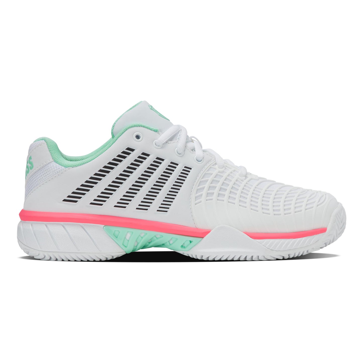 K-Swiss Express Light 3 Clay court shoe Women - white, turquoise