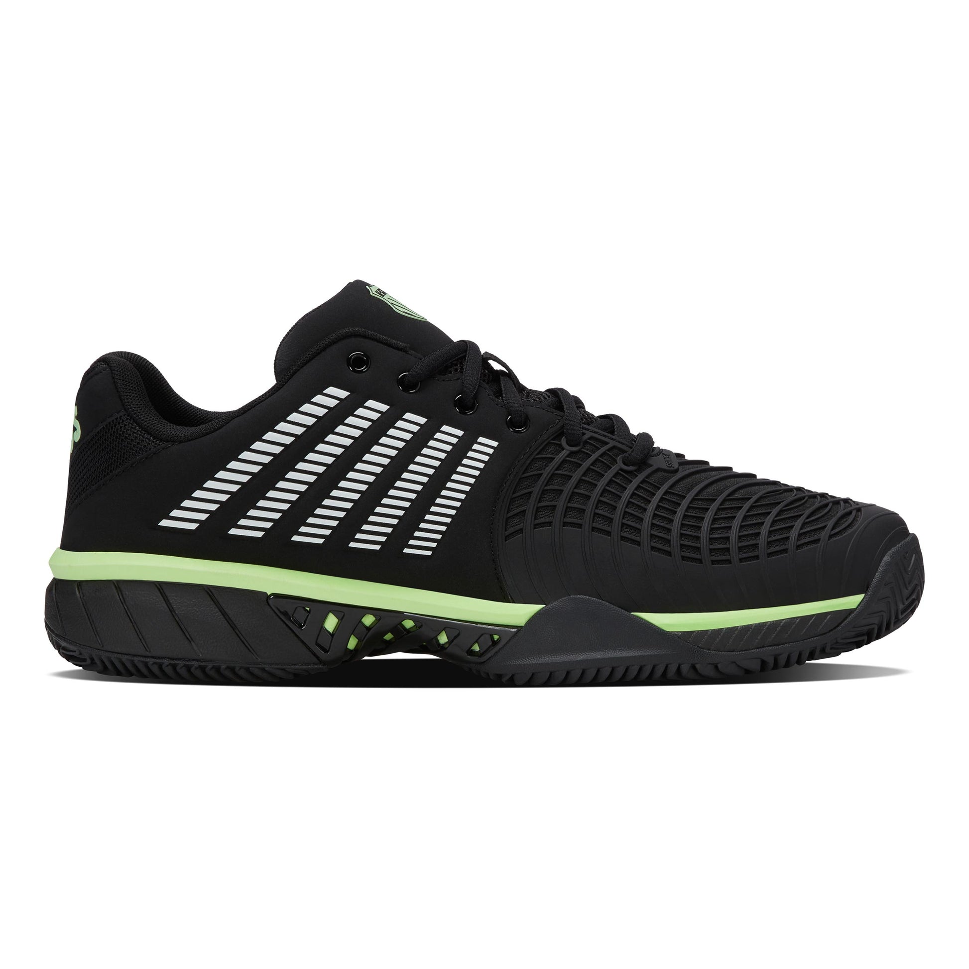 K-Swiss Express Light 3 Sandplatzschuh Herren - schwarz, neongrün