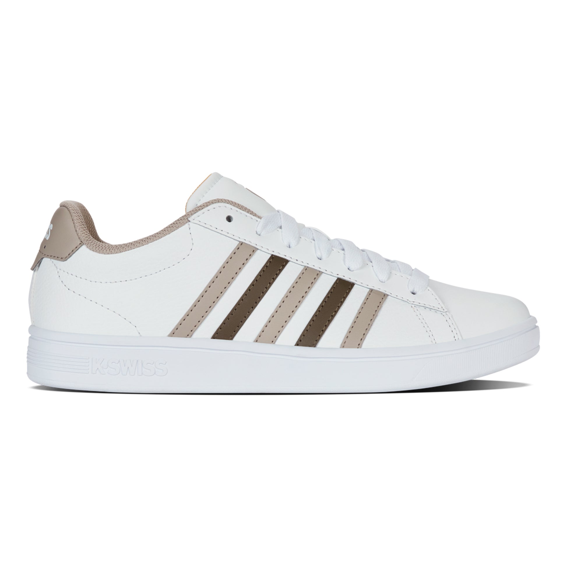 K-Swiss Court Tiebreak II Sneaker Herren-Weiß,Braun