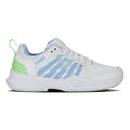 Court Express 2 Sandplatzschuh Damen - weiß, hellblau