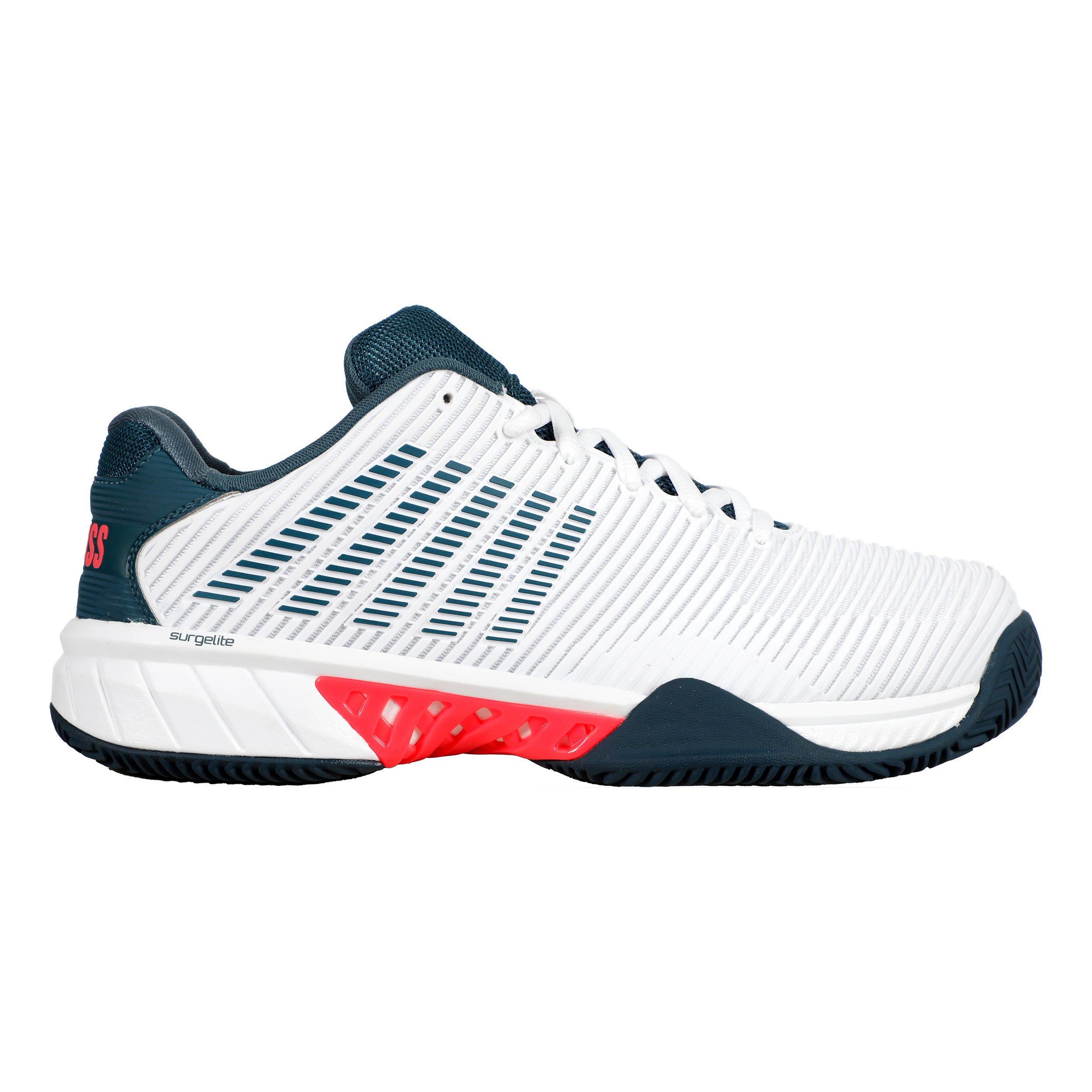 K-Swiss Hypercourt Express 2 Sandplatzschuh Herren-Hellgrau,Dunkelblau