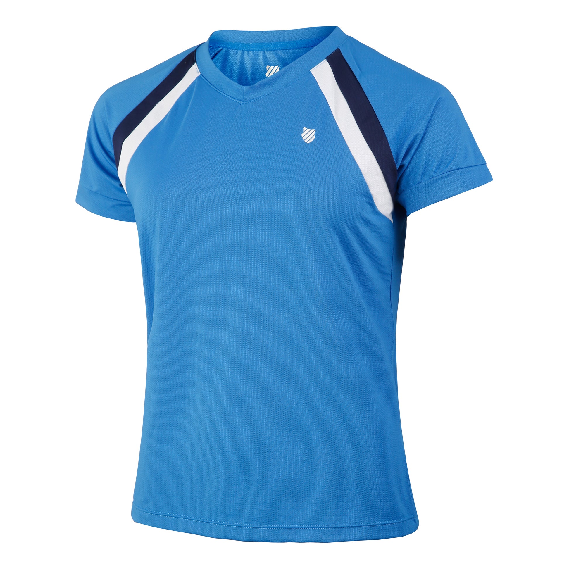 K-Swiss Core Team T-Shirt Damen-Blau,Mehrfarbig