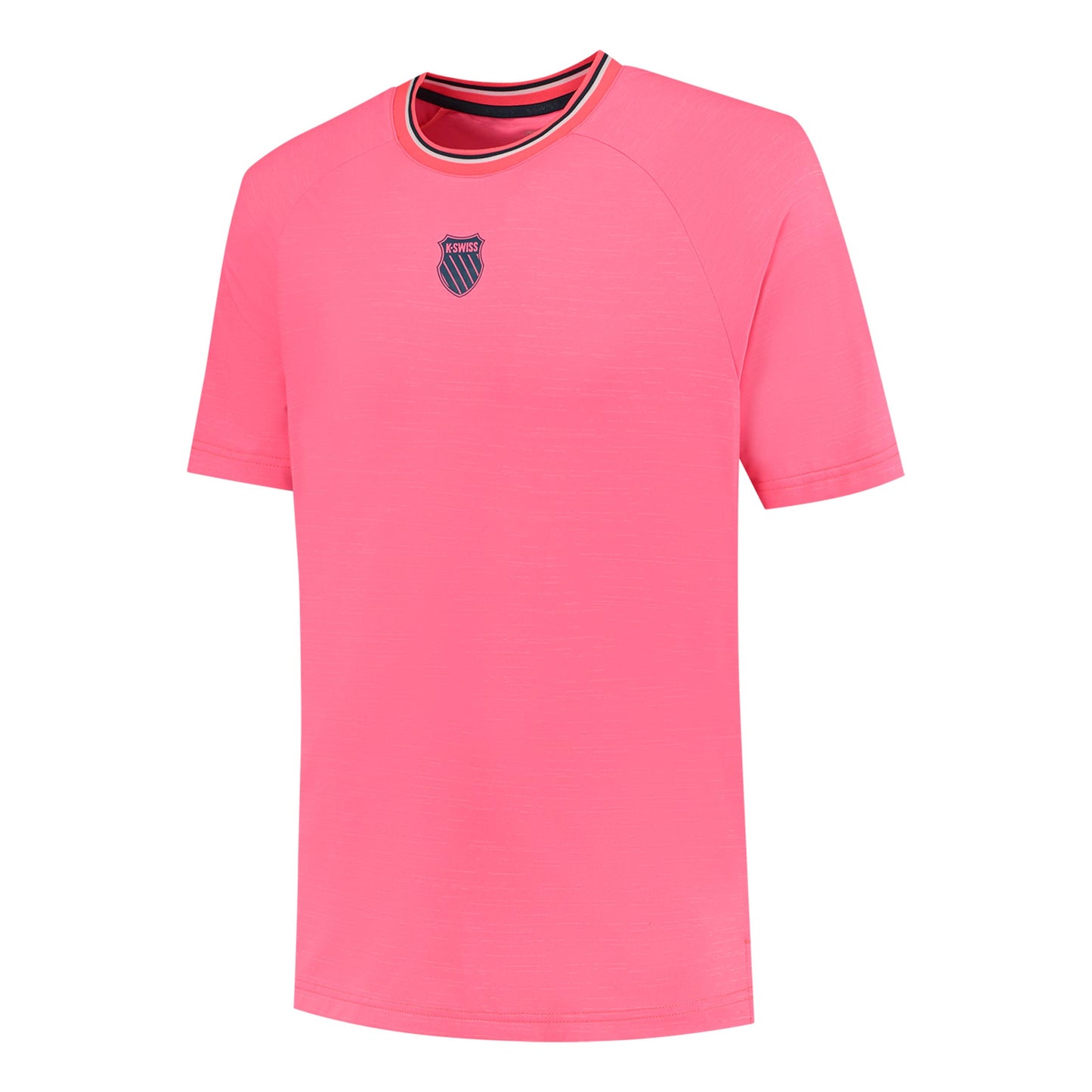 K-Swiss Hypercourt Melange T-Shirt Men-Pink