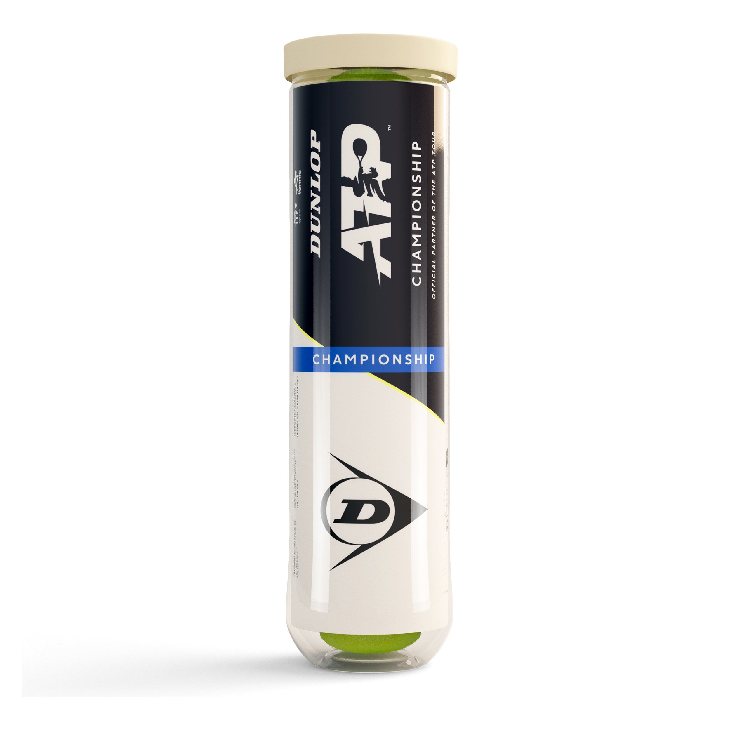Dunlop ATP Championship 4 Ball Tube