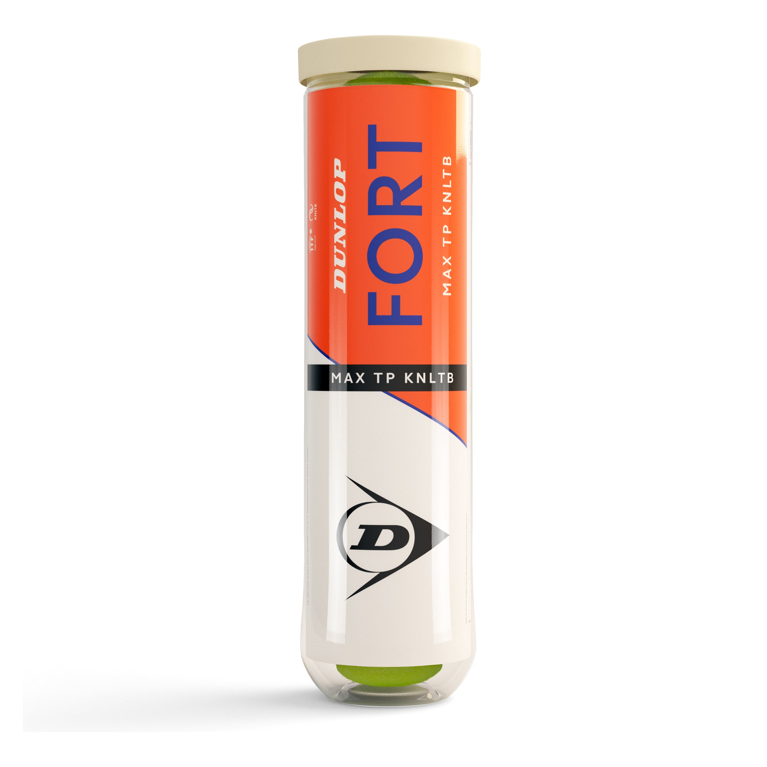 Dunlop Fort Max TP KNLTB 4 Ball Tube