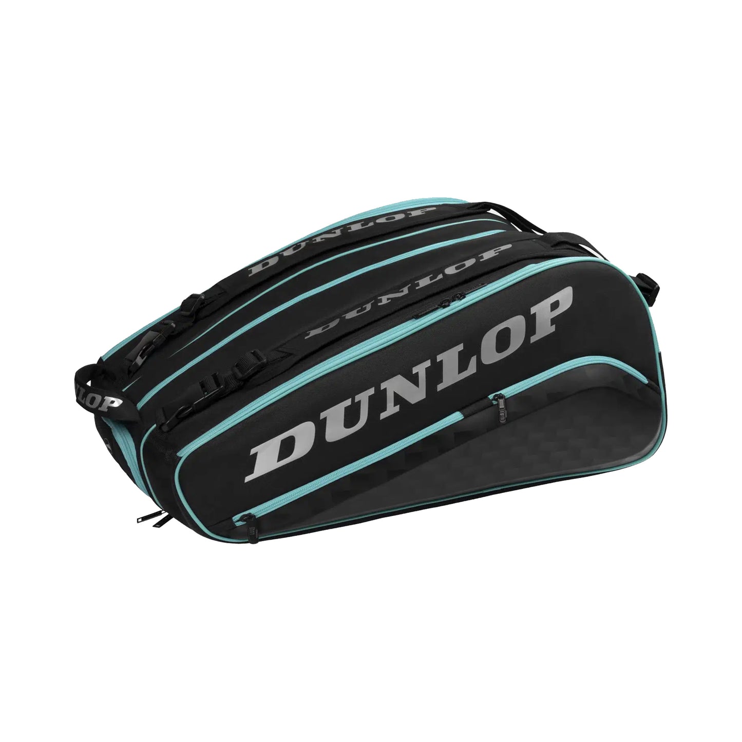 Dunlop Elite Padel Racket Bag-Black,Green