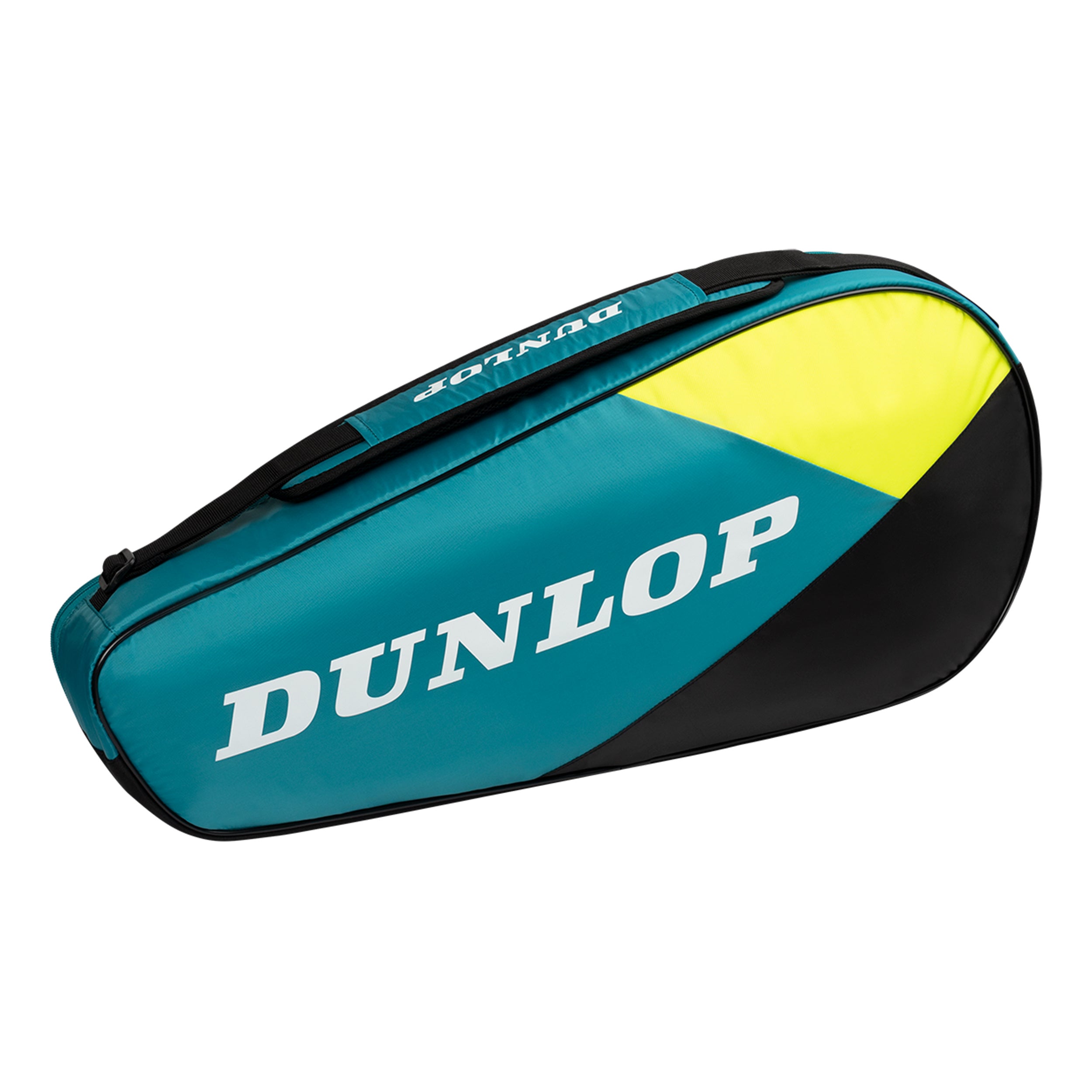 Dunlop SX Club Racket Bag 3 Pack-Black,Turquoise