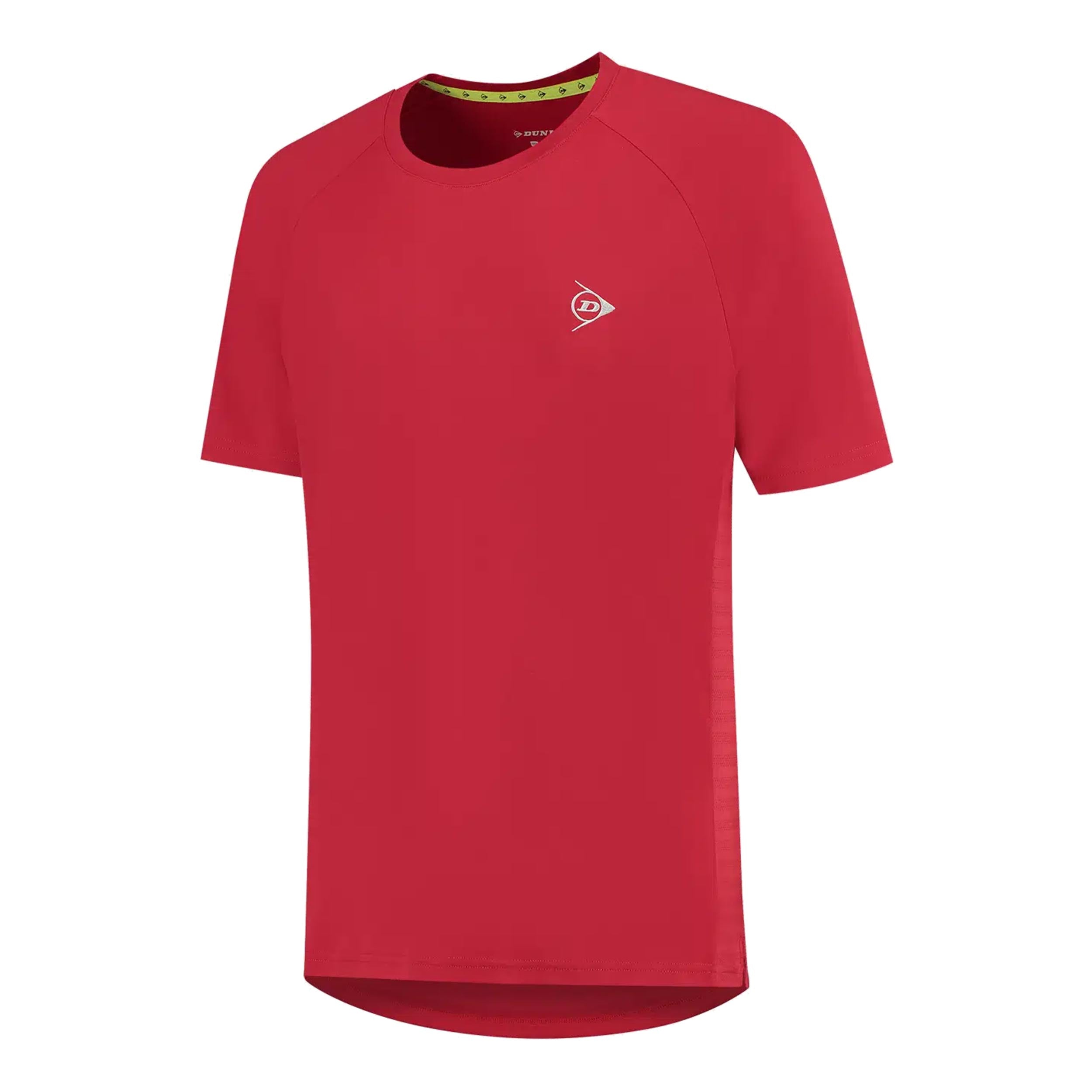 Dunlop Club Crew T-Shirt Men-Red