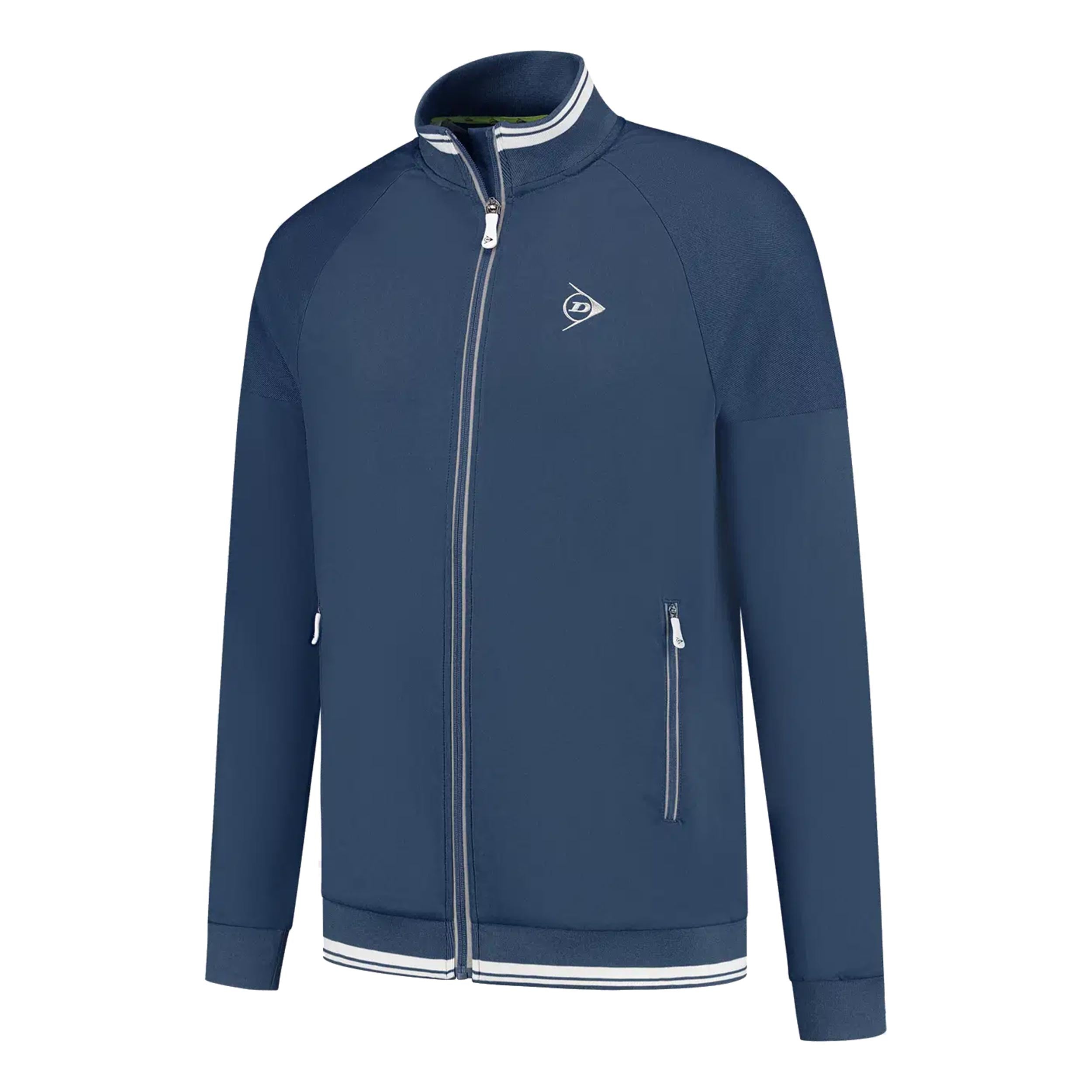 Dunlop Club Knitted Training Jacket Men-Dark Blue