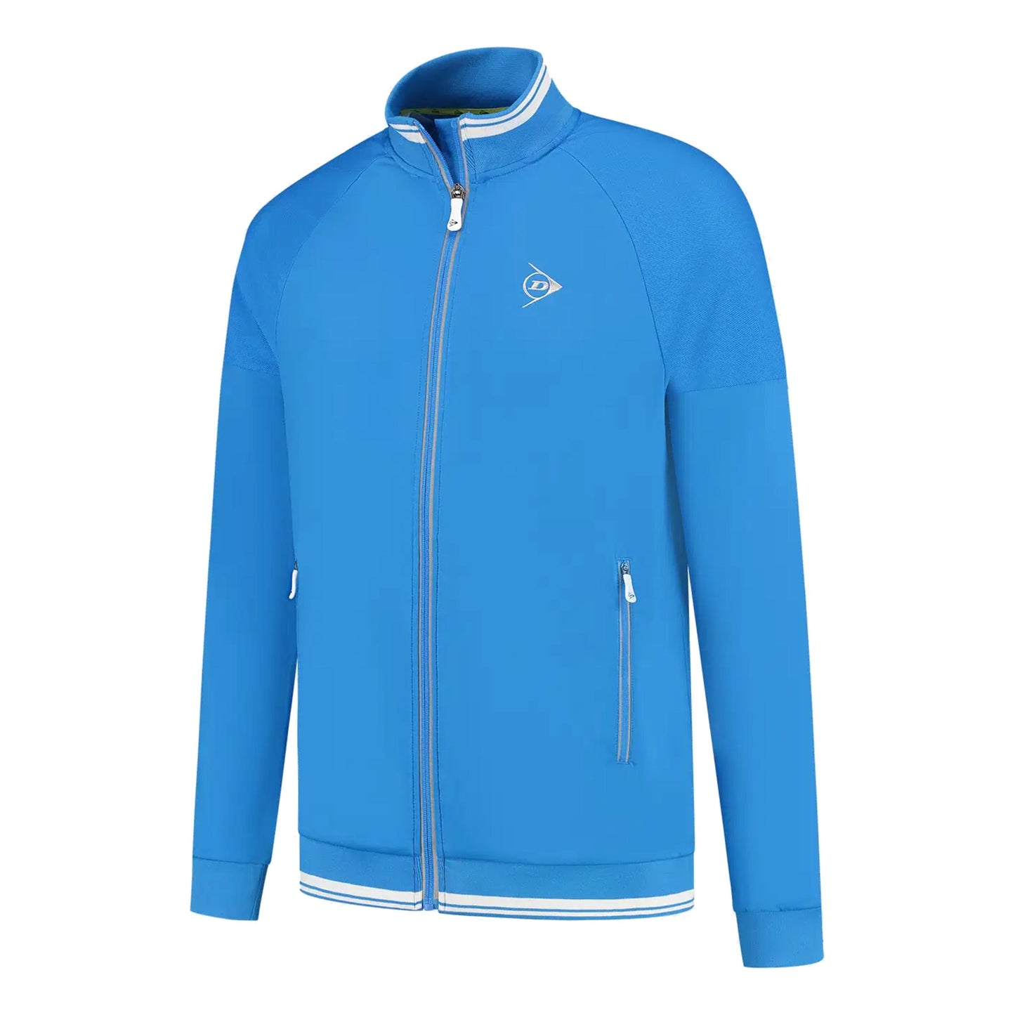 Dunlop Club Knitted Training Jacket Men-Blue
