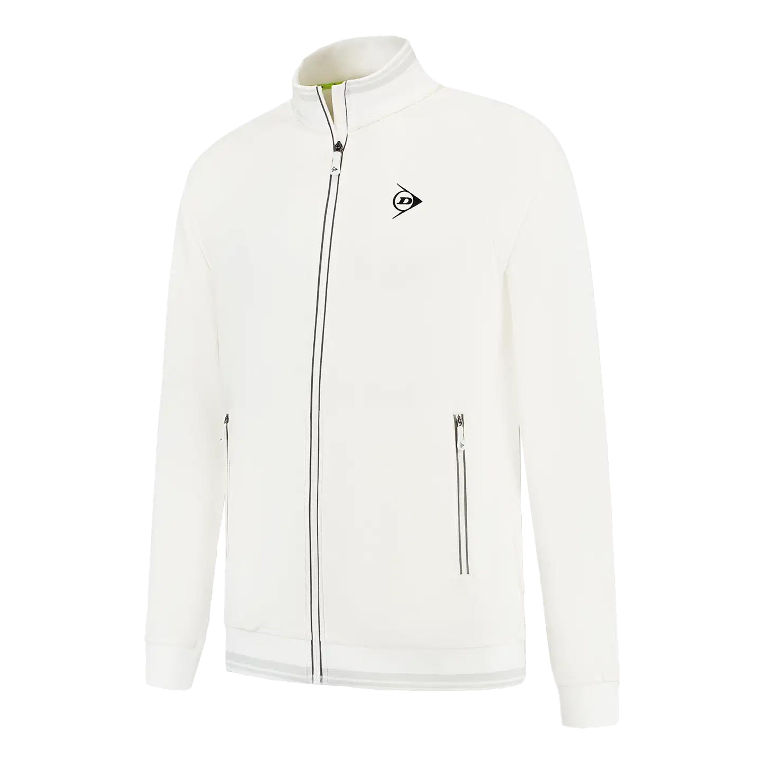 Dunlop Club Knitted Trainingsjacke Herren-Weiß