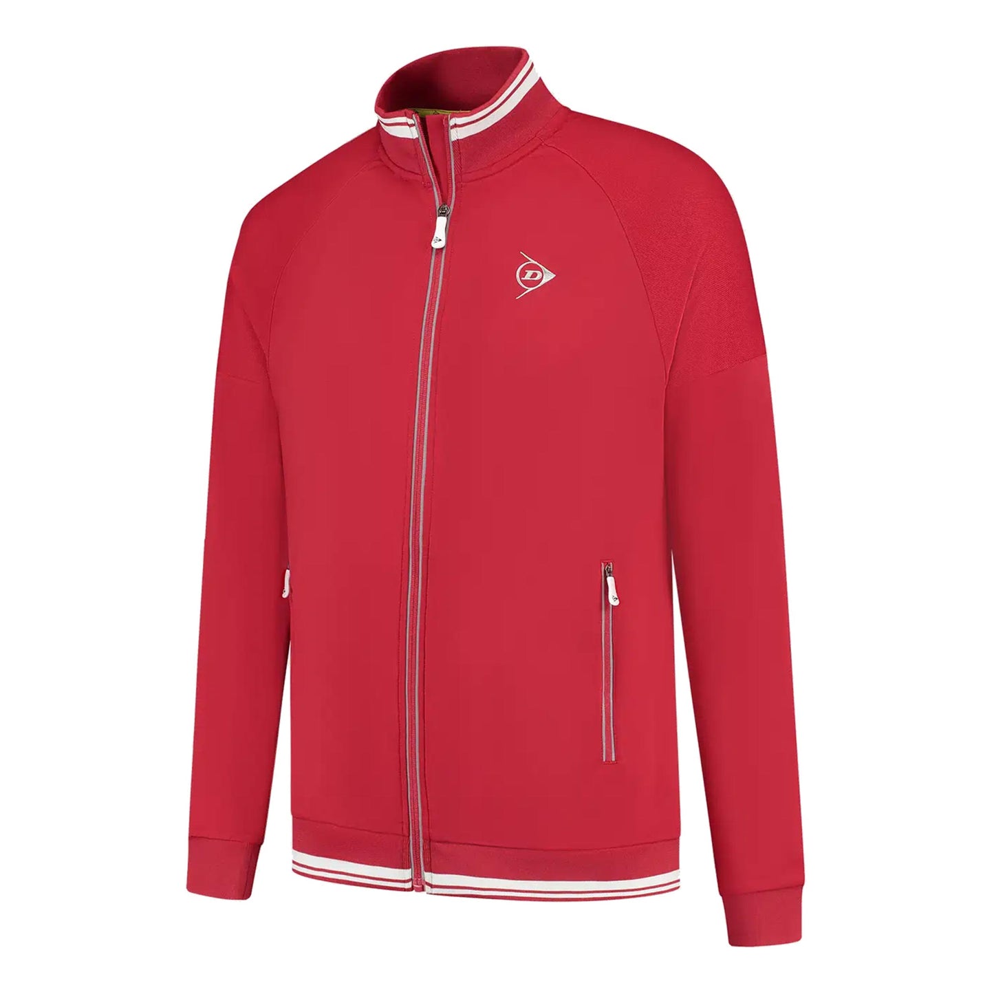 Dunlop Club Knitted Training Jacket Men-Red
