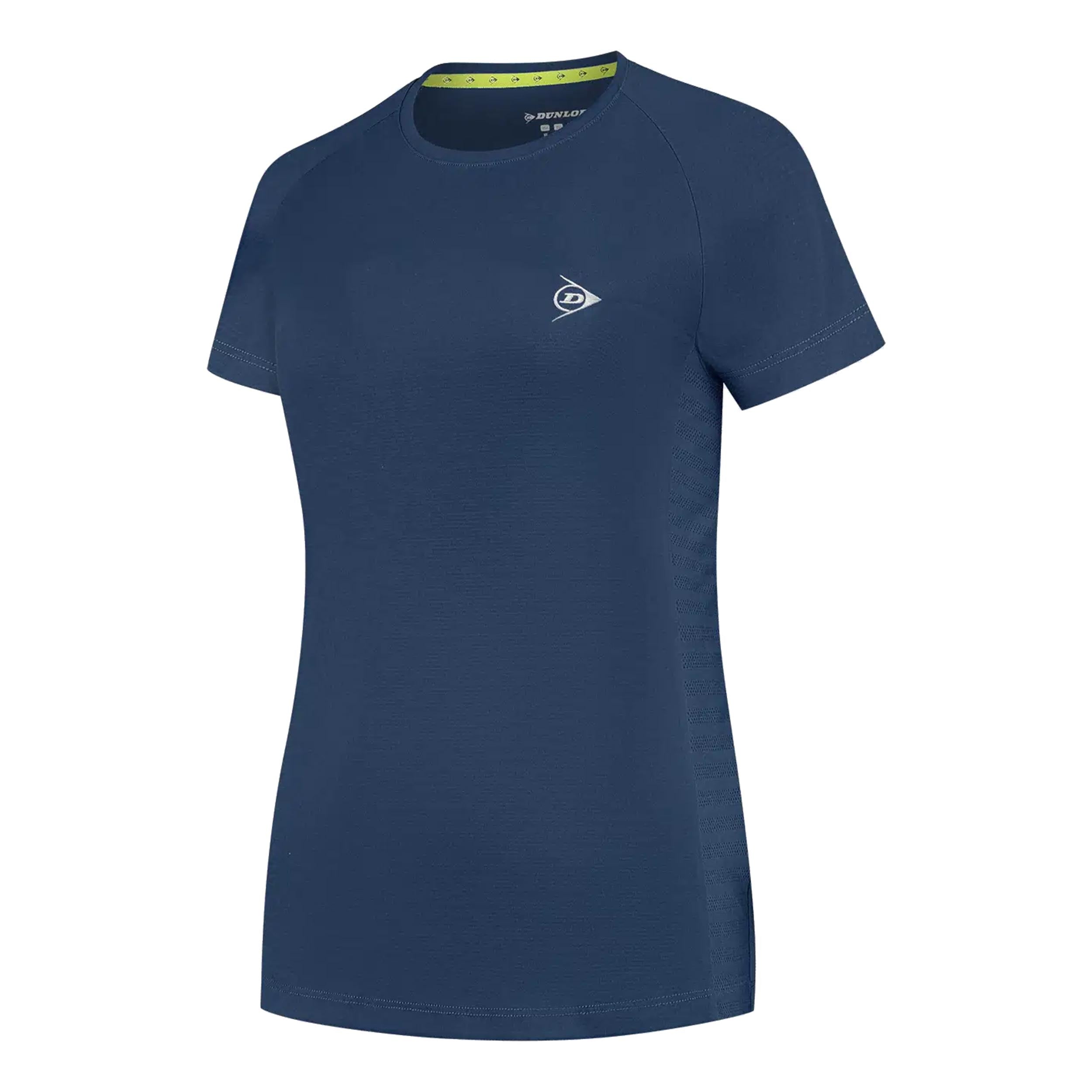 Dunlop Club Crew T-Shirt Women-Dark Blue