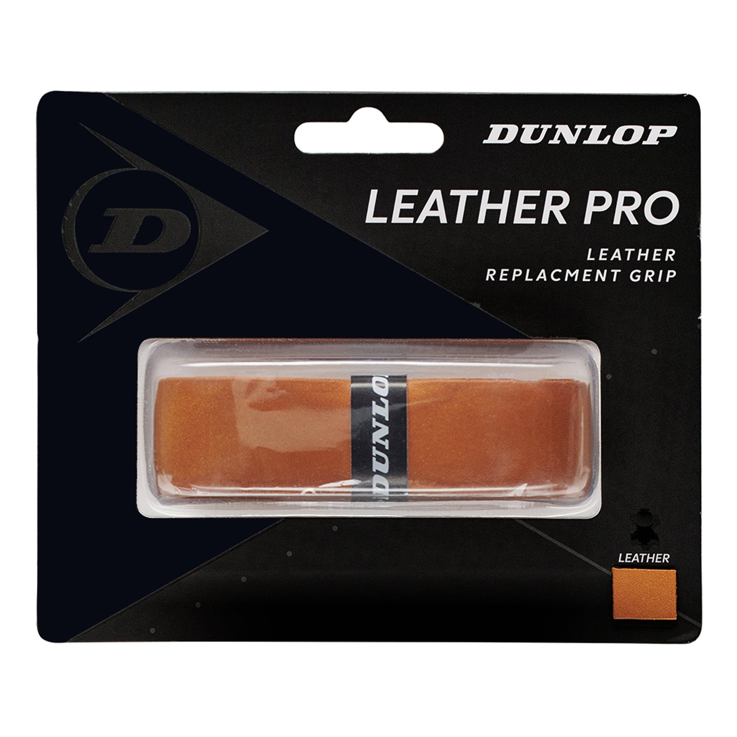 Dunlop Leather Pro Replacement Grip 1 Pack-Brown