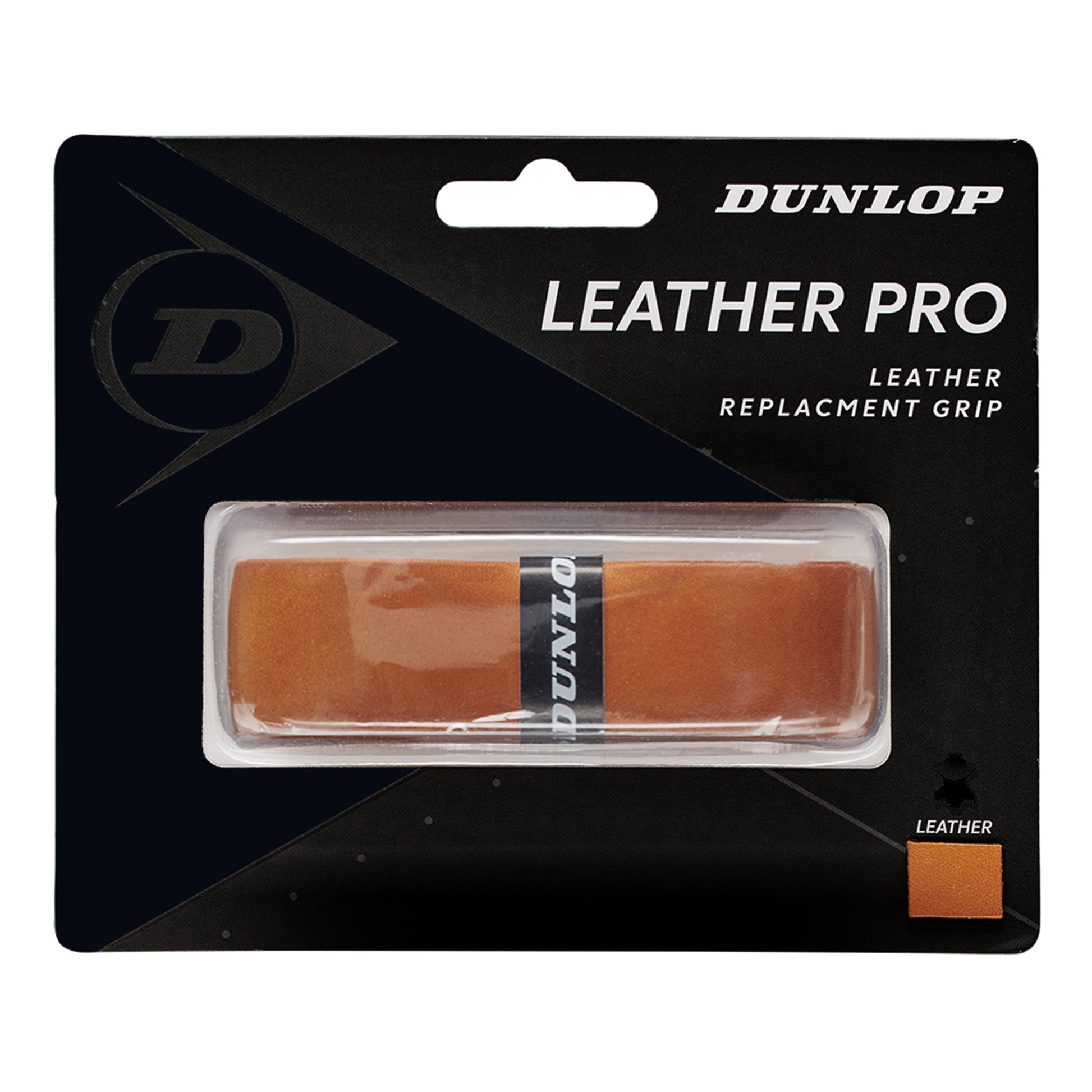 Dunlop Leather Pro Replacement Grip 1 Pack-Brown