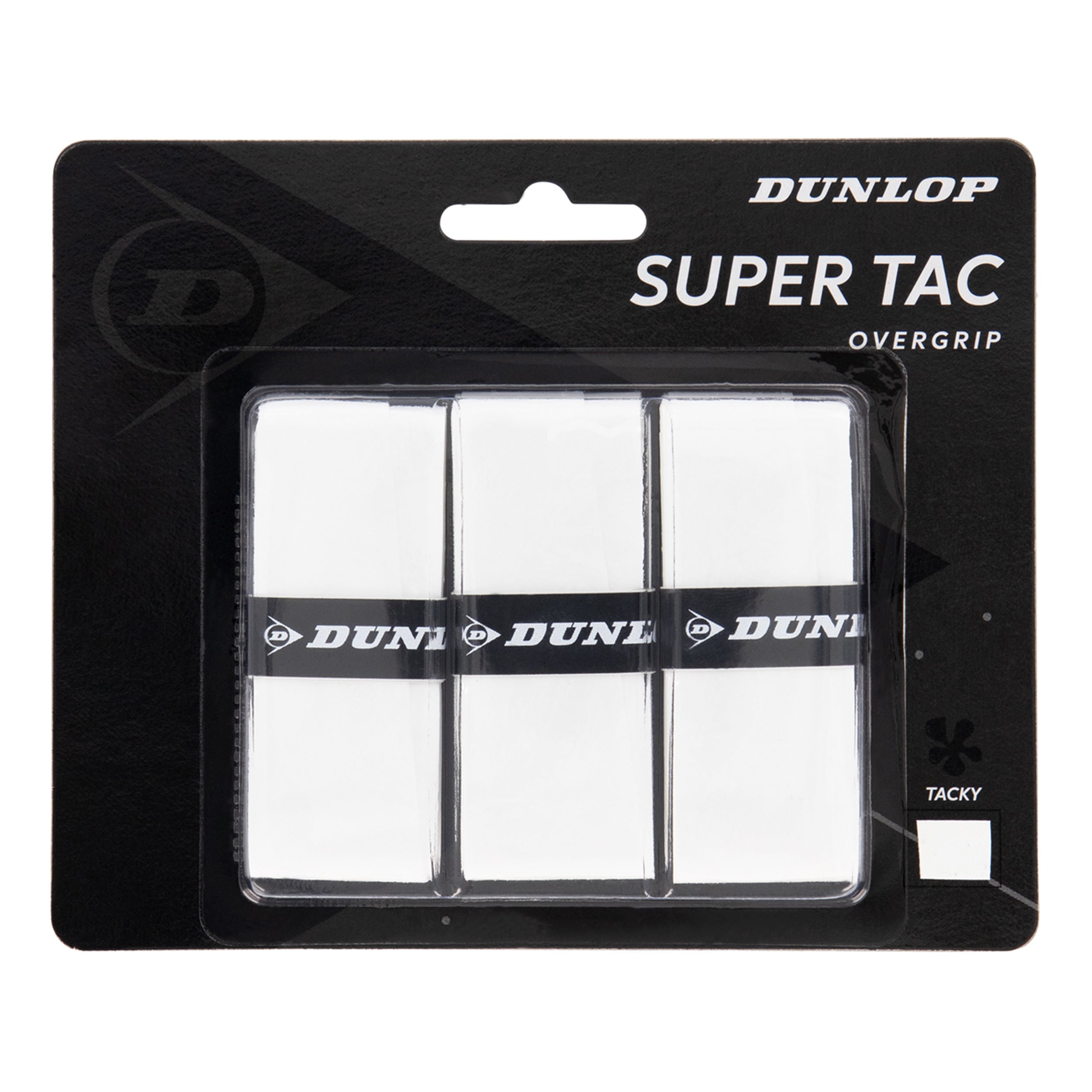 Dunlop Super Tac 3 Pack-White