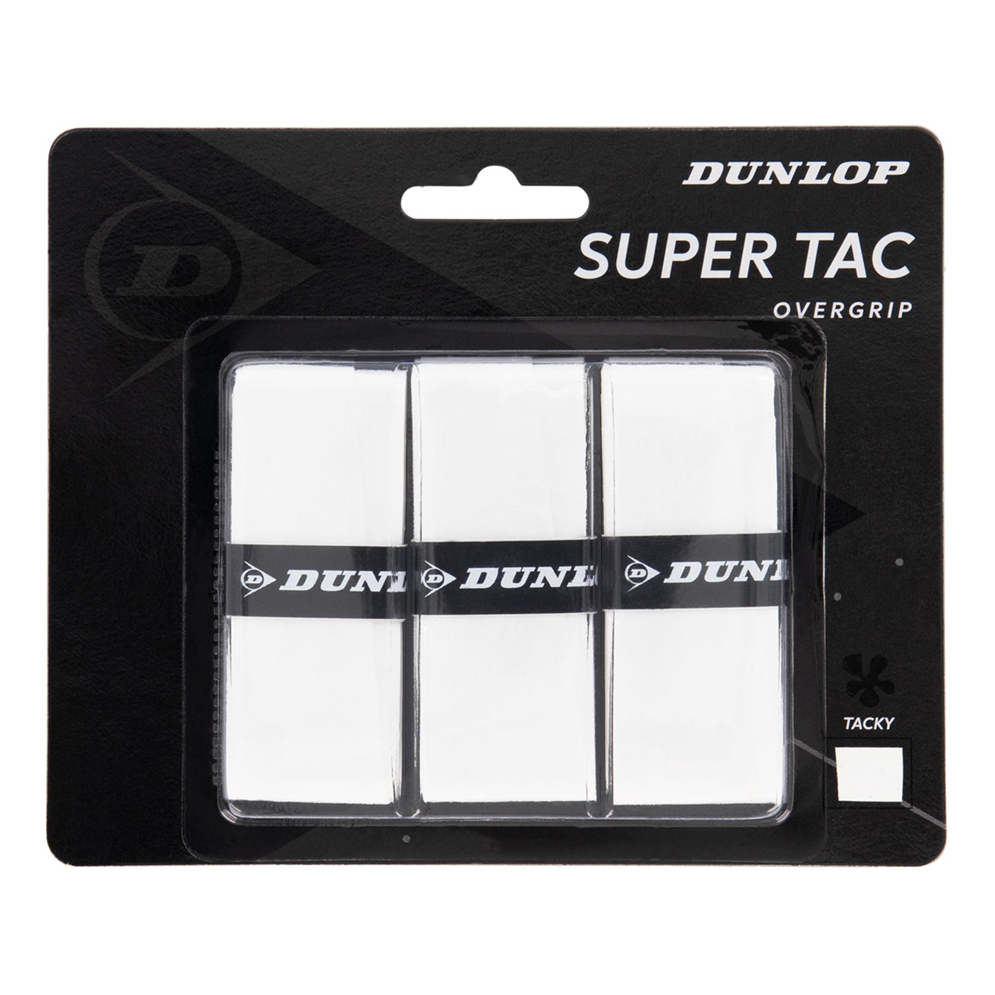 Dunlop Super Tac 3 Pack-White