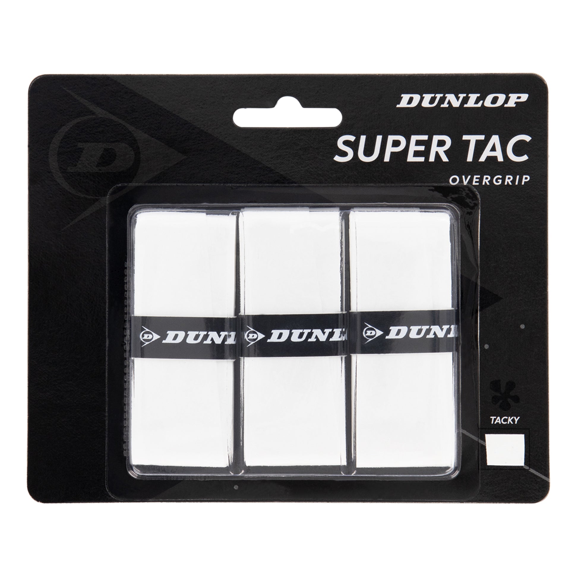 Dunlop Super Tac 3 Pack-White