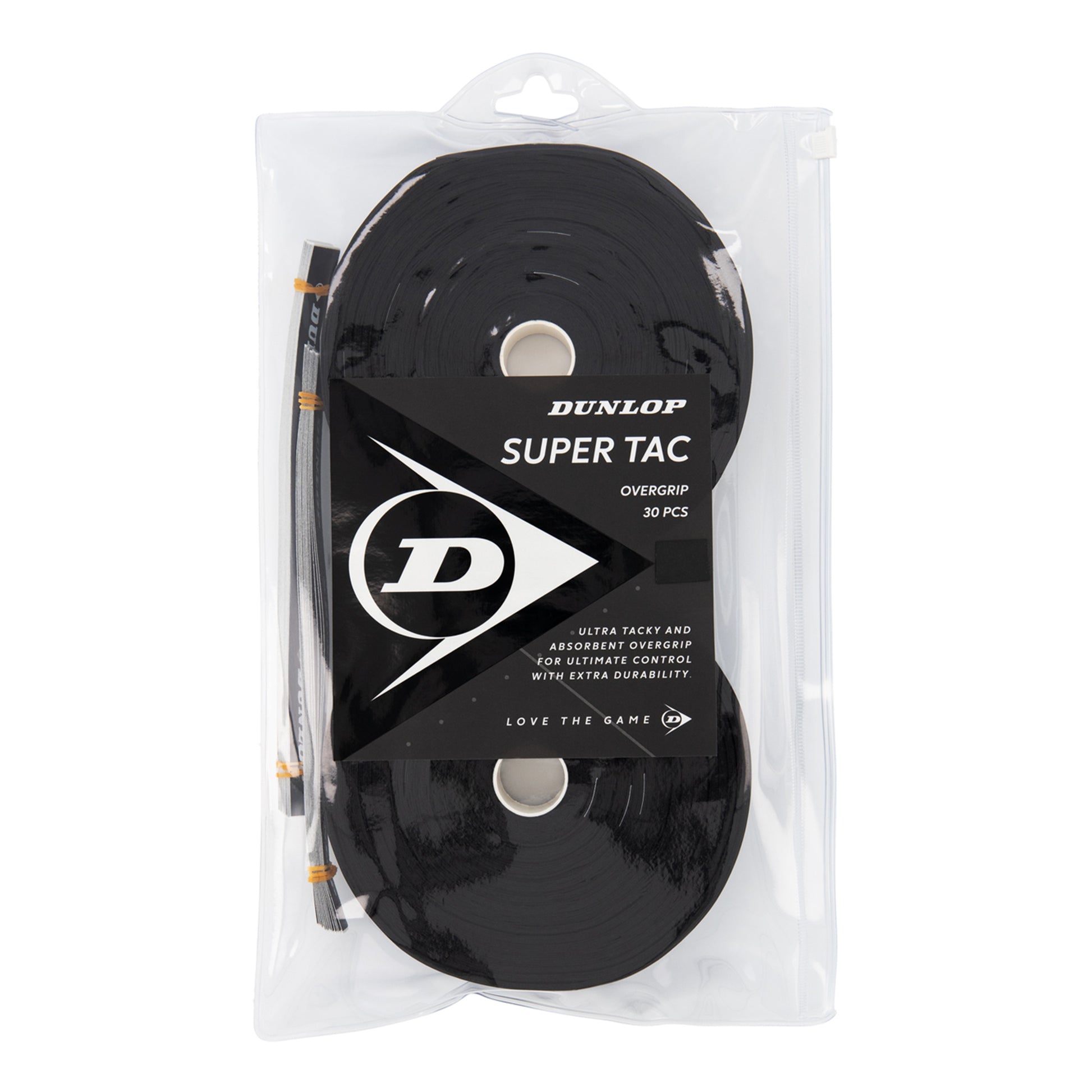 Dunlop Super Tac 30 Pack-Black