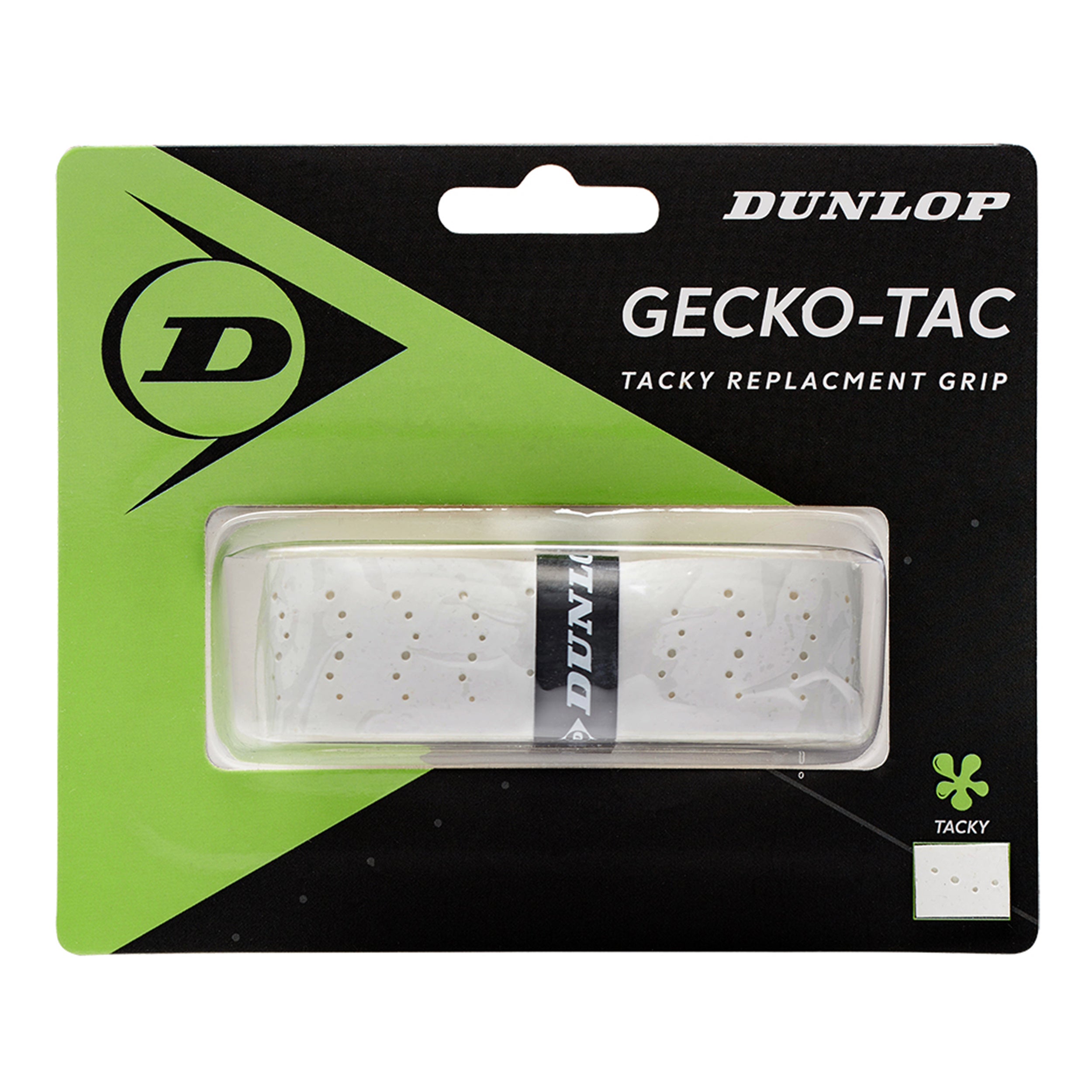 Dunlop Gecko-Tac Replacement Grip 1 Pack-White