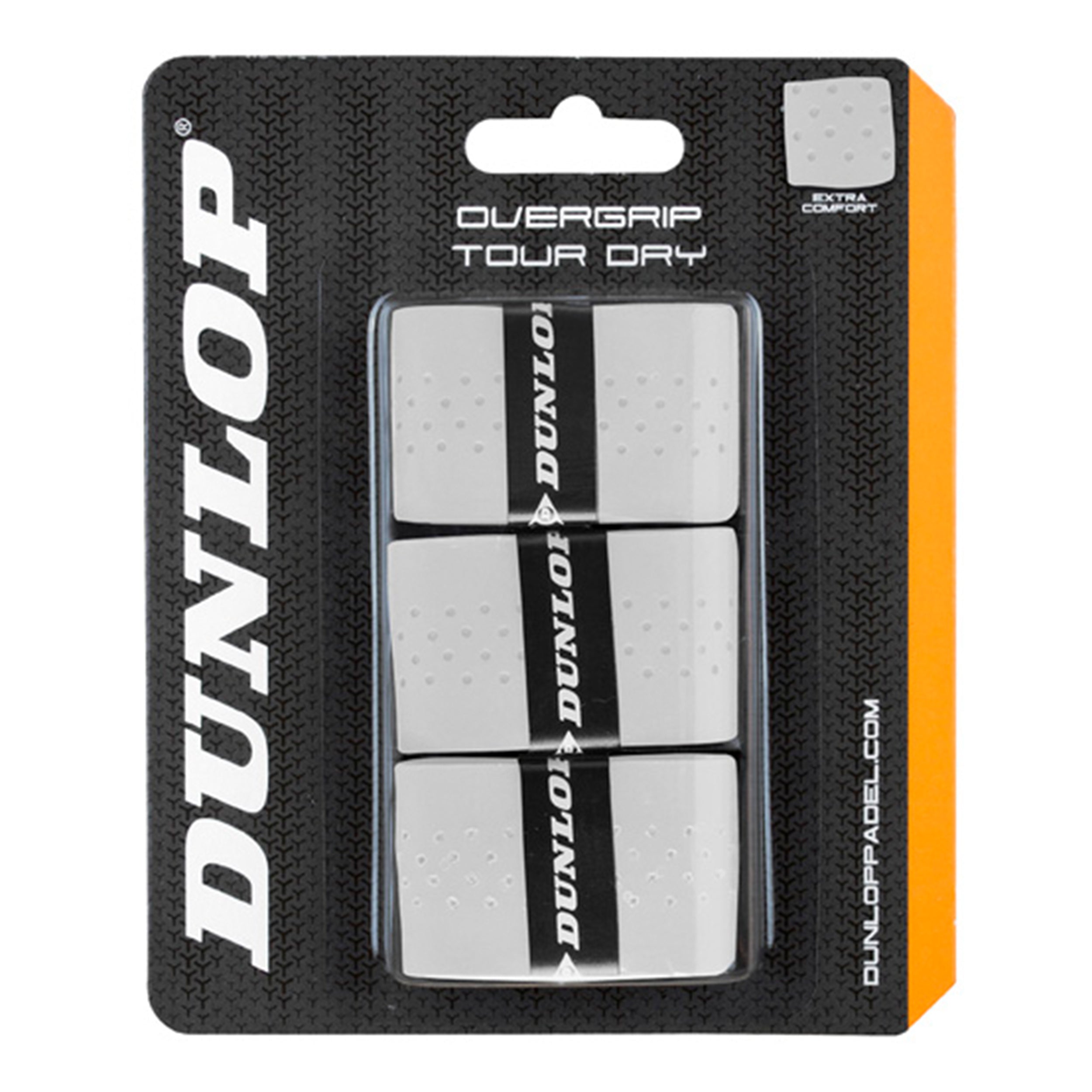 Dunlop Tour Dry 3 Pack-white