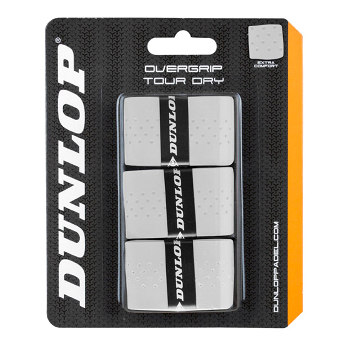 Dunlop Tour Dry 3 Pack-white