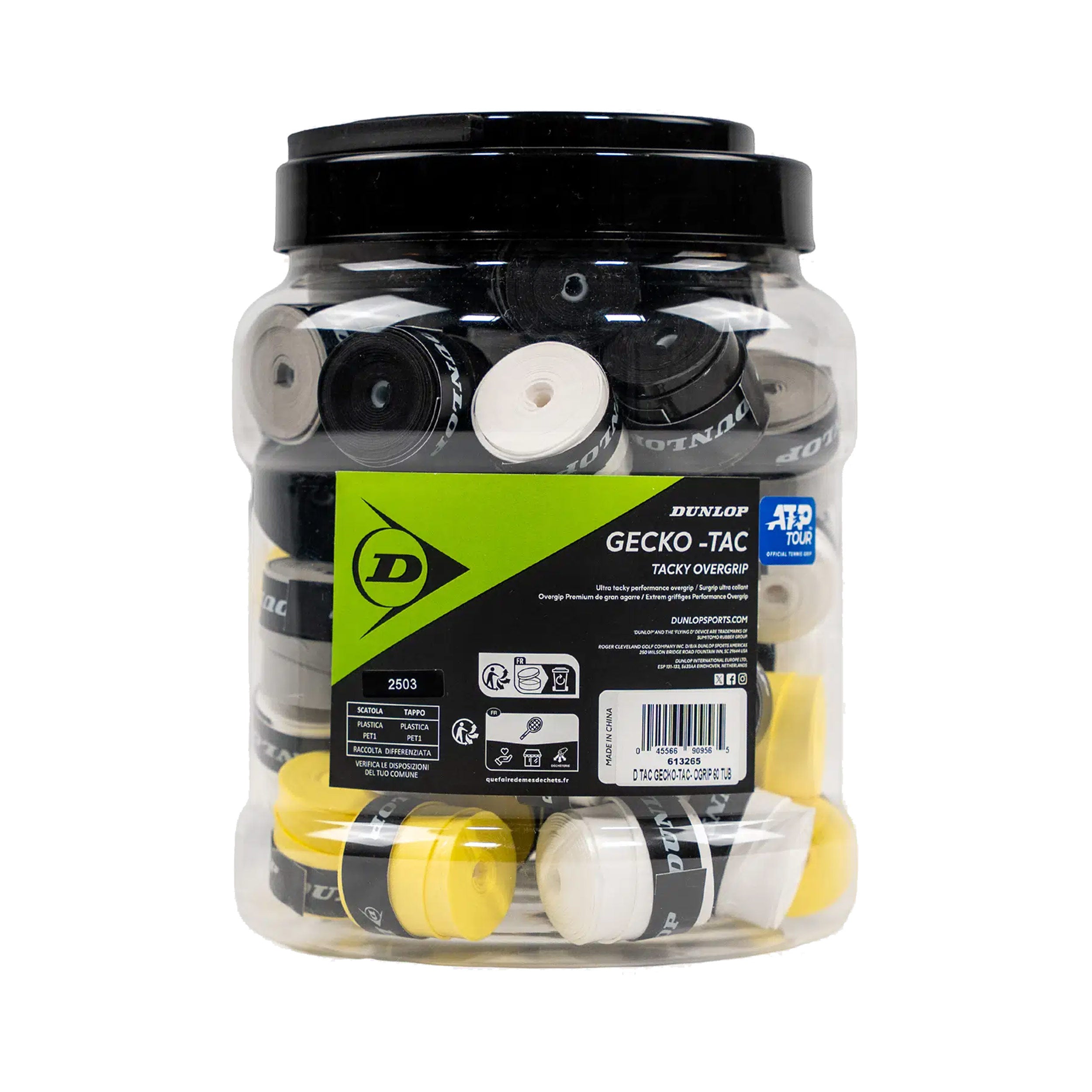 Dunlop Gecko-Tac 60 Pack - multicoloured
