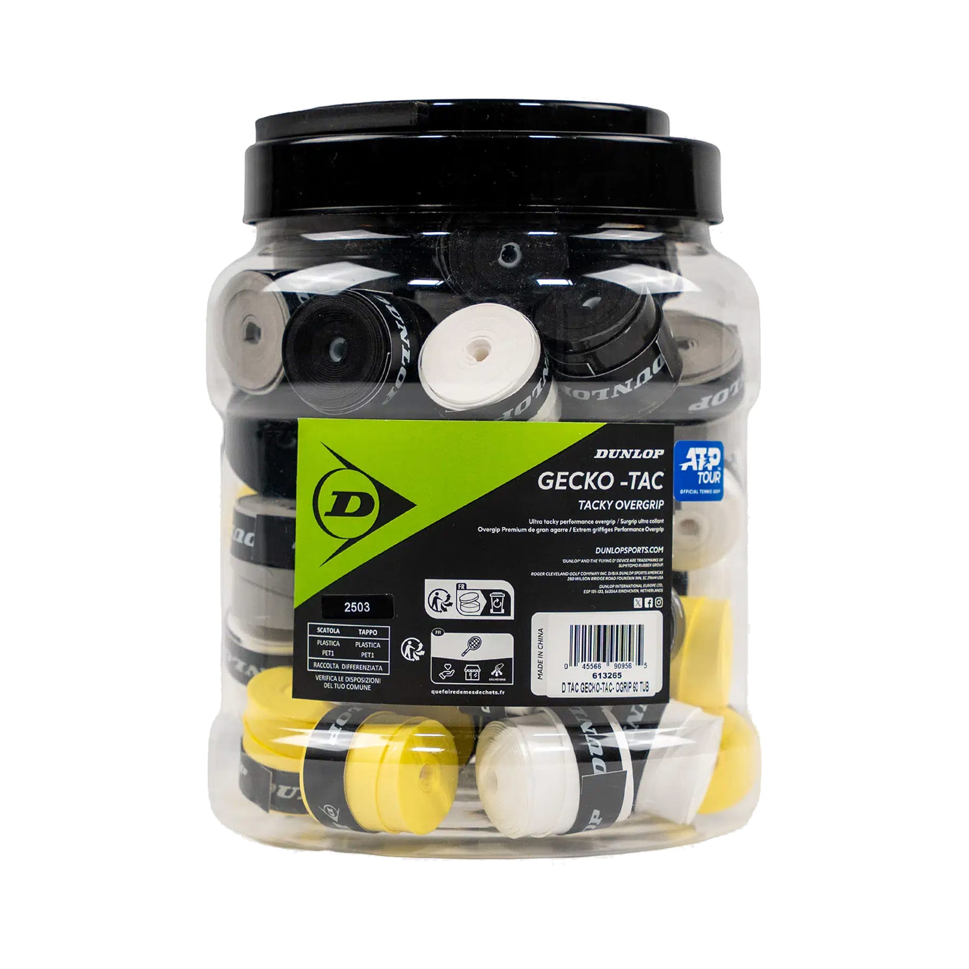 Dunlop Gecko-Tac 60 Pack - multicoloured