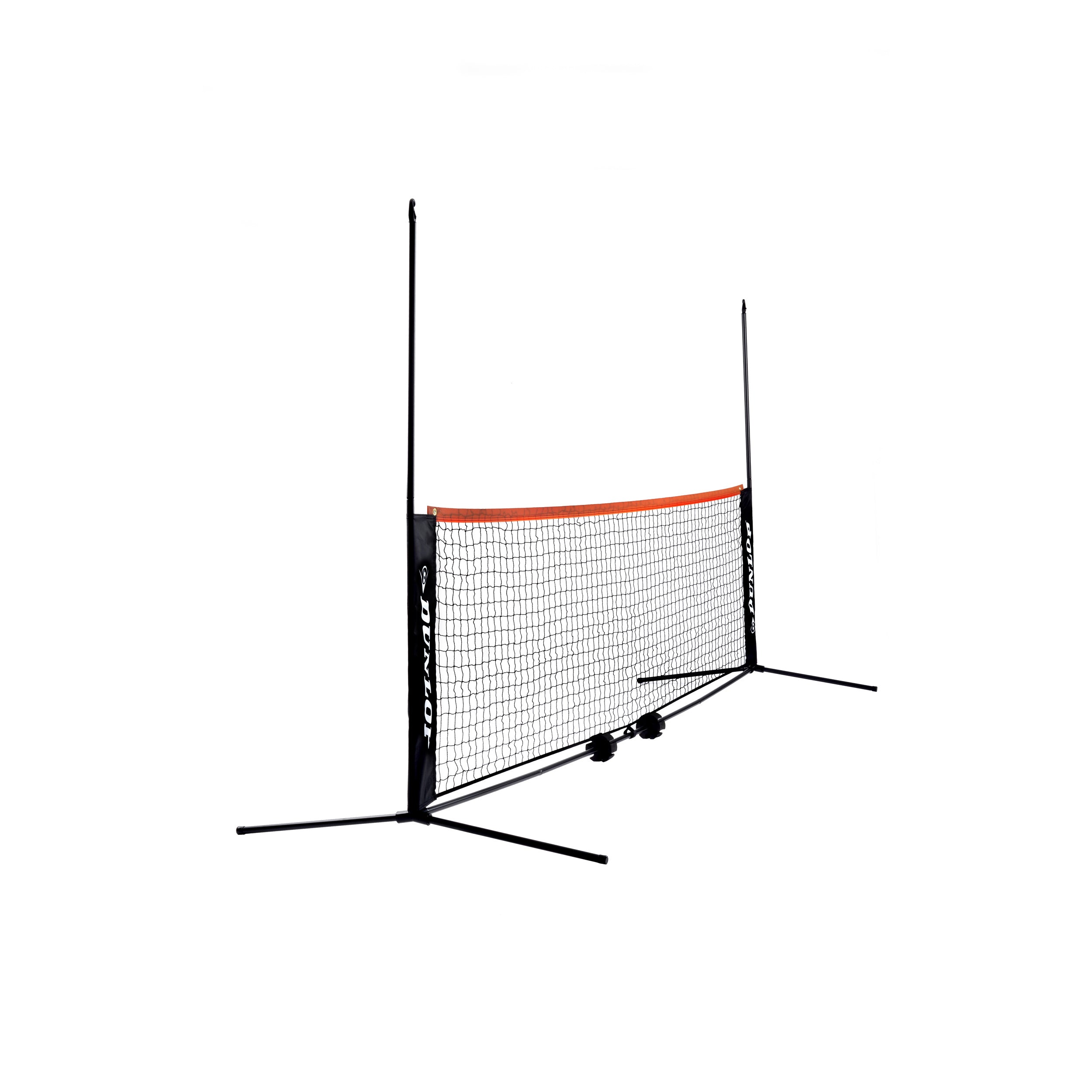 Dunlop Tennis Net 3m With Frame-Red,Black