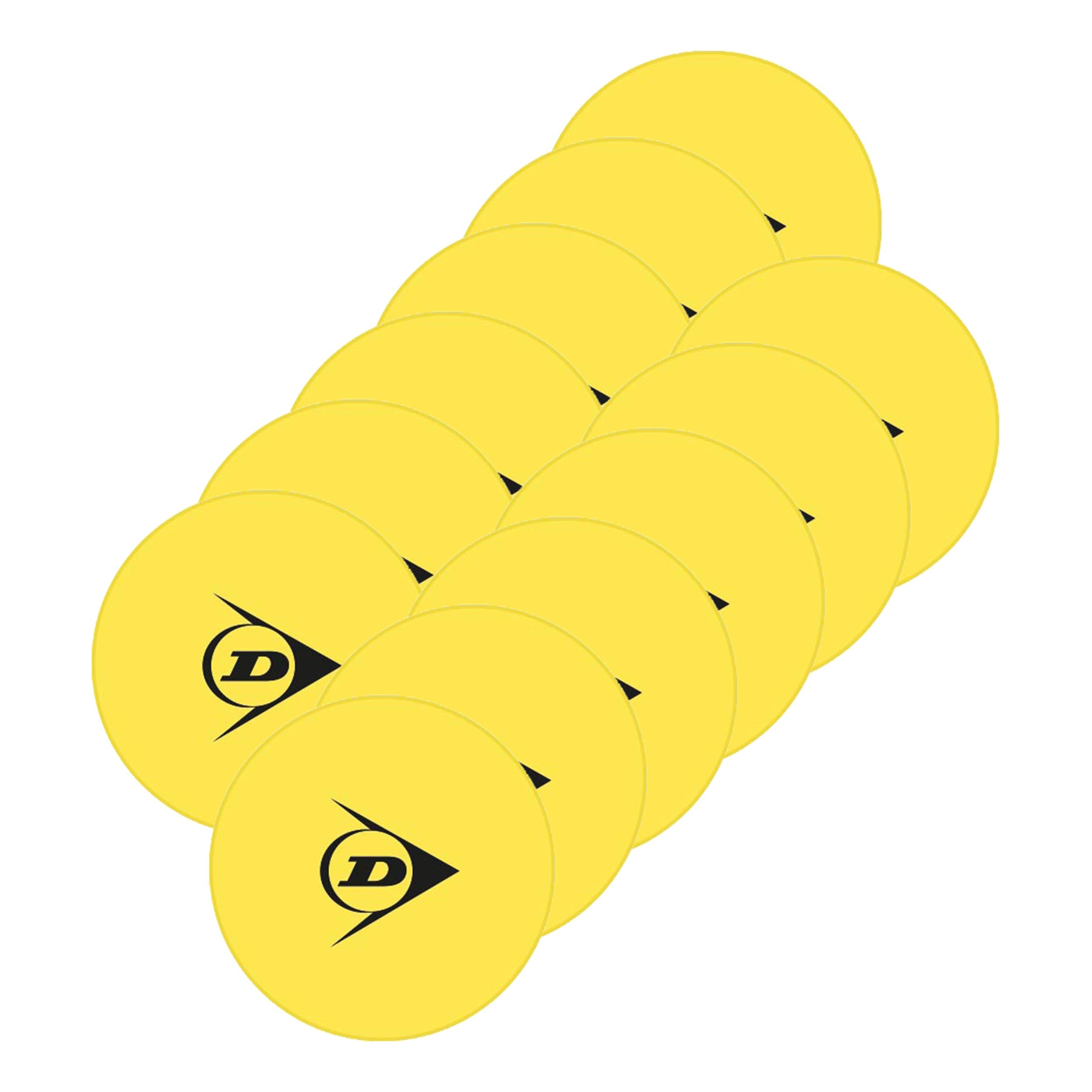 Dunlop Target Marker 12 Pack-Yellow