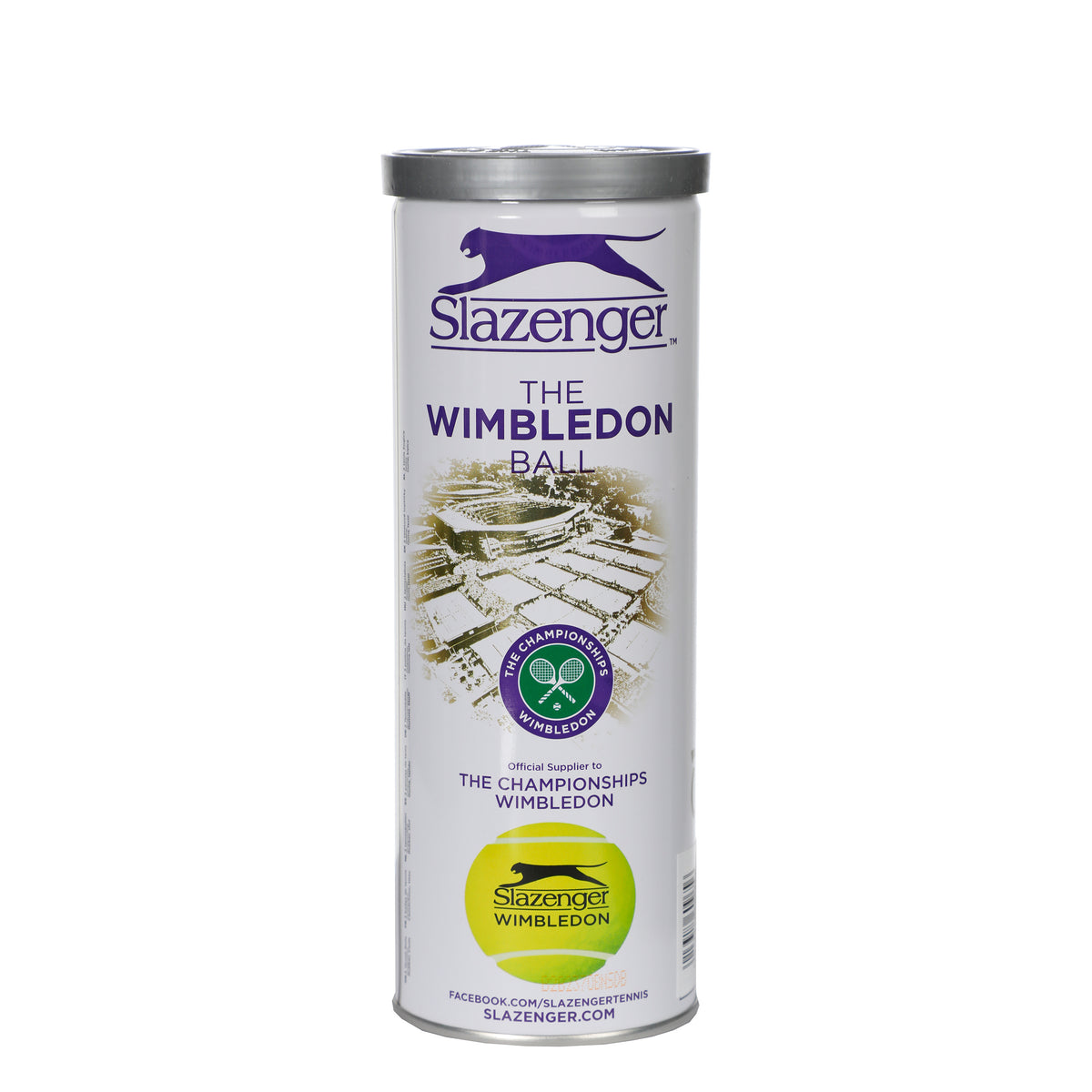 Slazenger Wimbledon Champions 3 Ball Tube