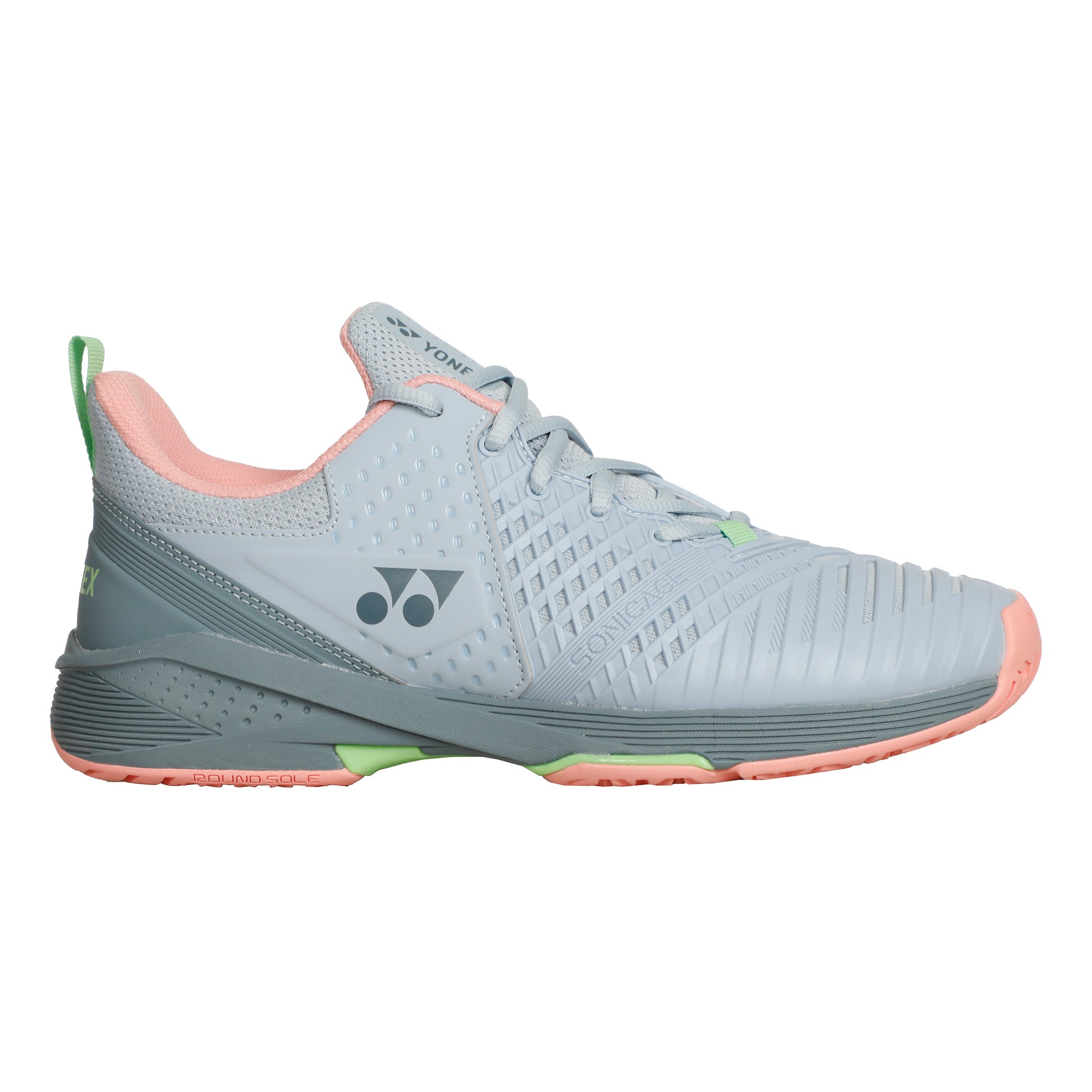 Yonex Sonicage 3 Padel Shoe Women-Light Blue,Apricot