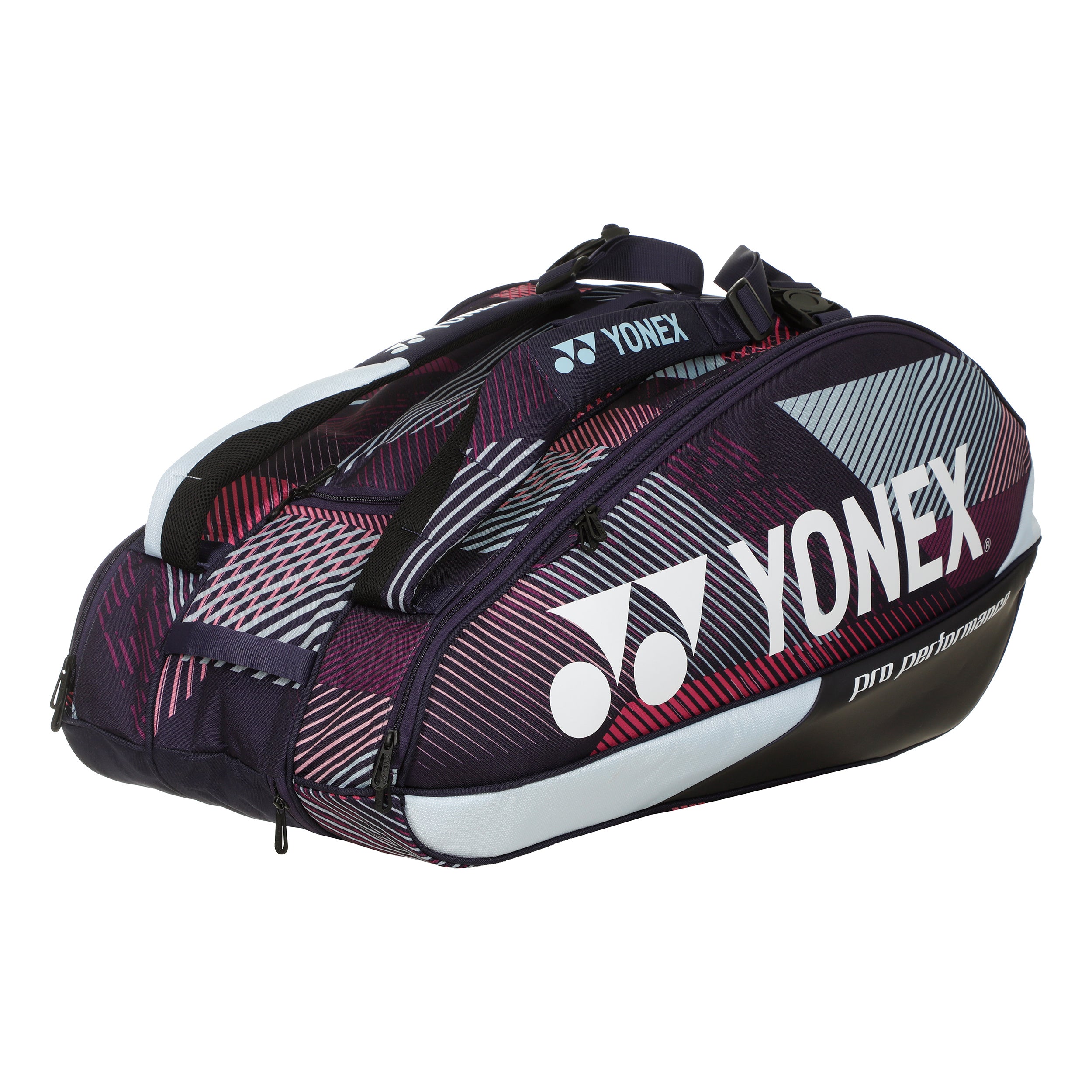 Yonex Pro Racquet Bag Racket Bag 9 Pack-Violet,Grey