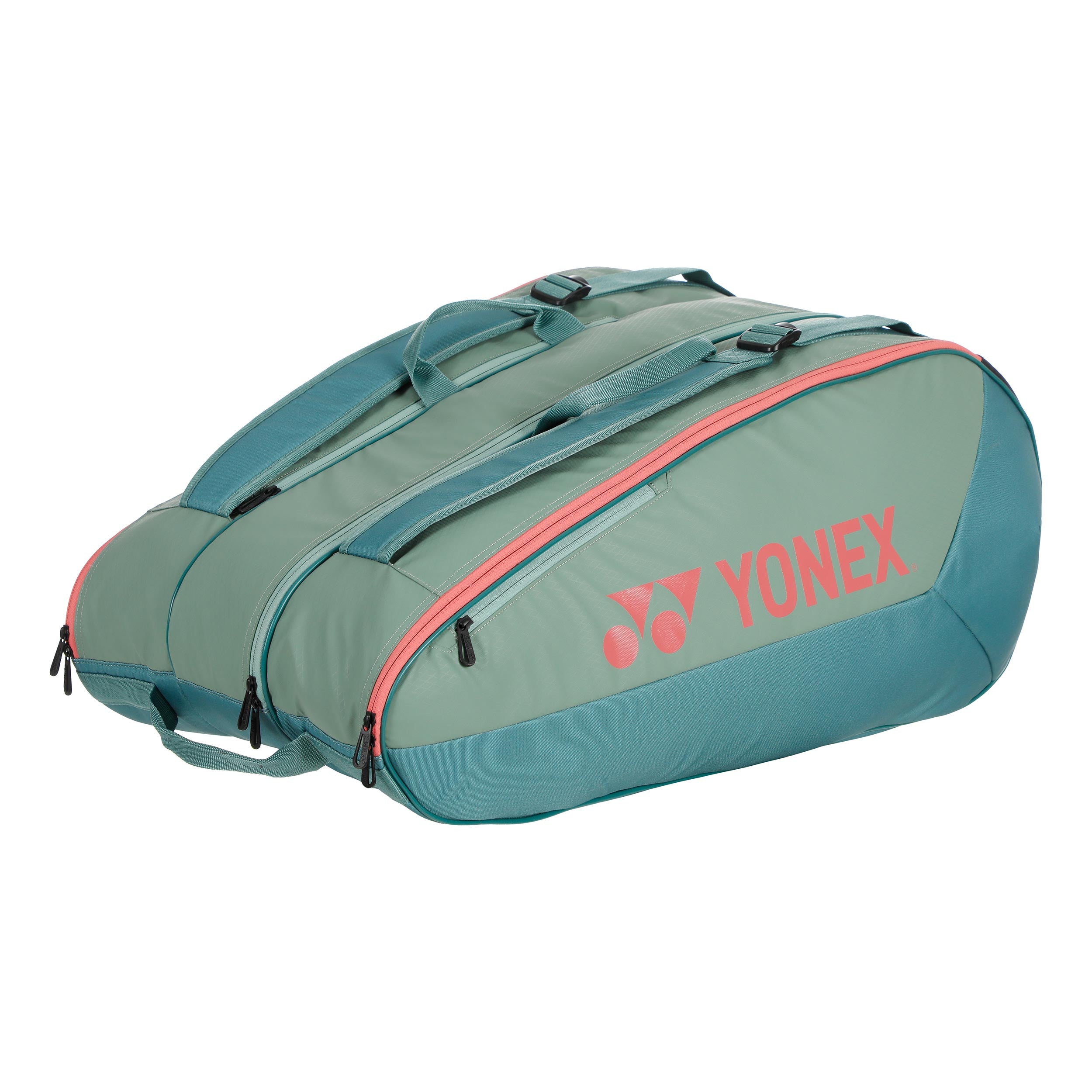 Yonex Team Racquet Bag Racket Bag 12 Pack-Green,White