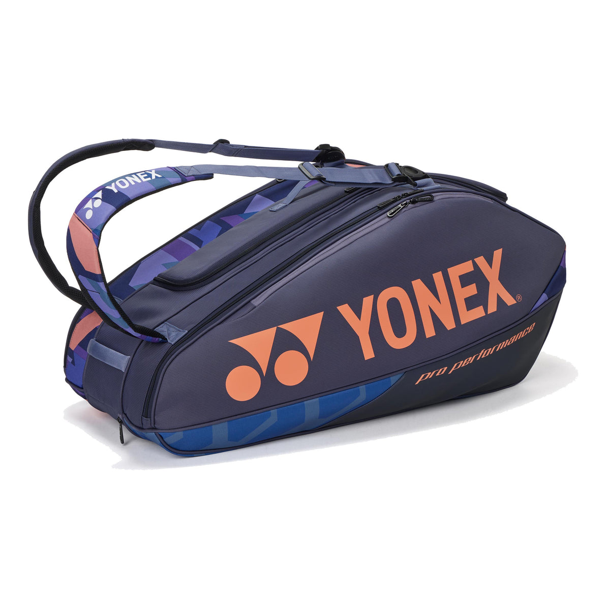 Yonex Pro Racquet Bag Racket Bag 9 Pack-Blue,Orange