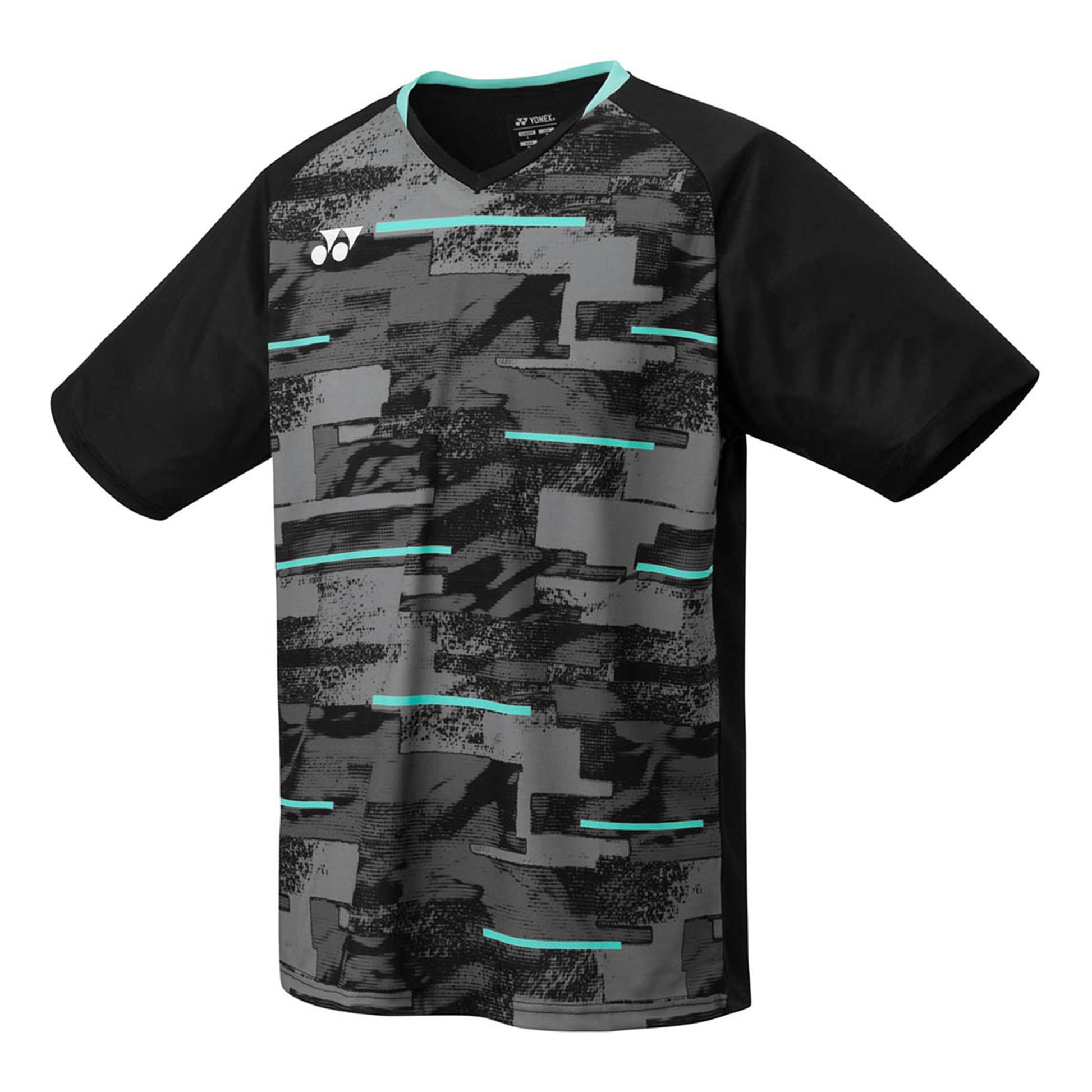 Yonex Crew Neck T-Shirt Herren-Schwarz